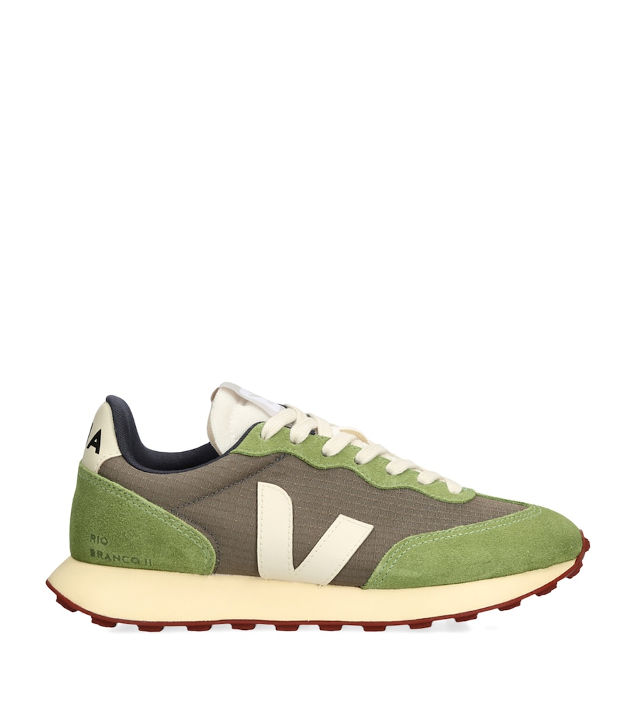 Veja Suede Rio Branco II Sneakers Khaki Image 1