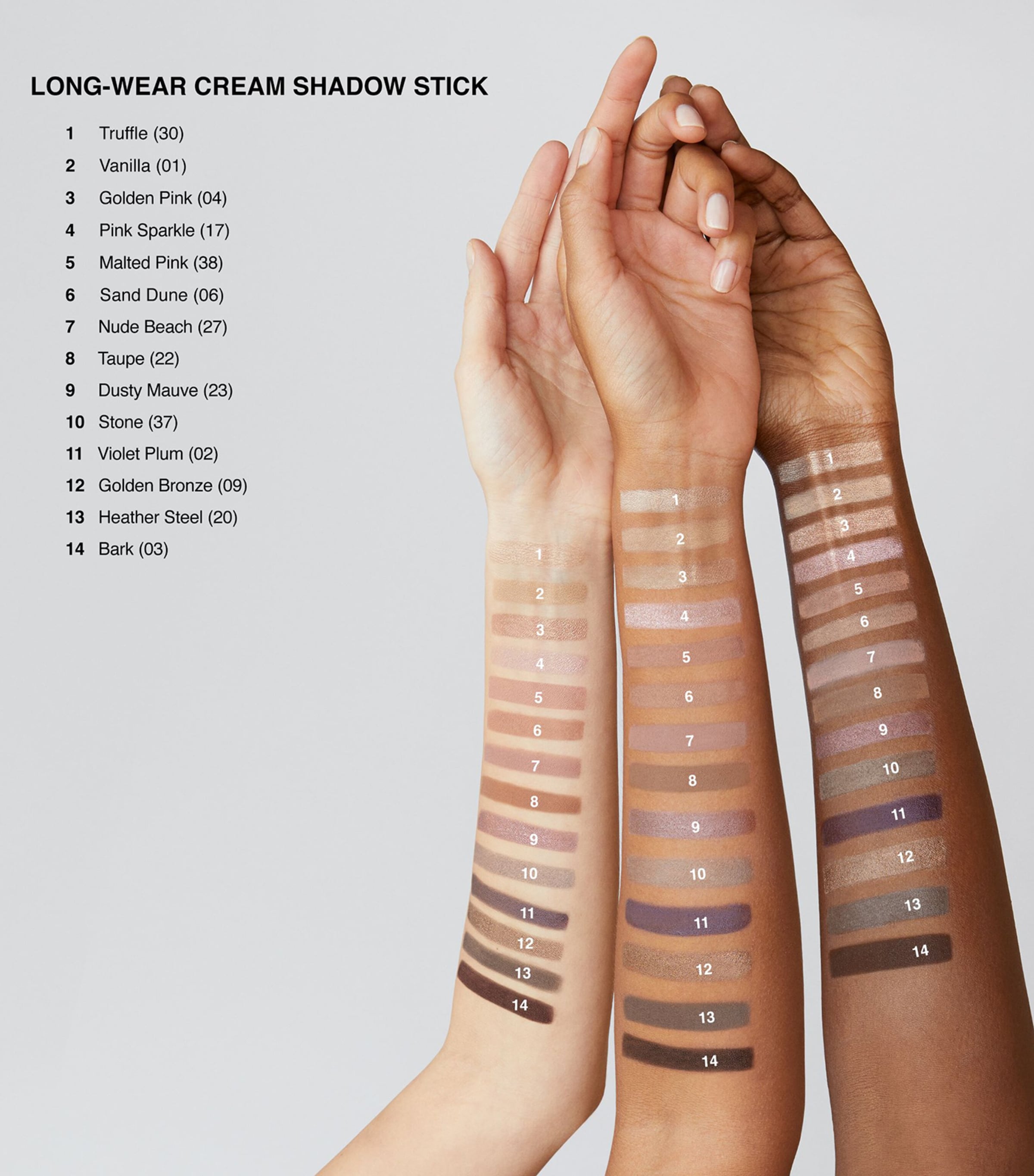 Long Wear Cream Shadow Stick STONE Image 7