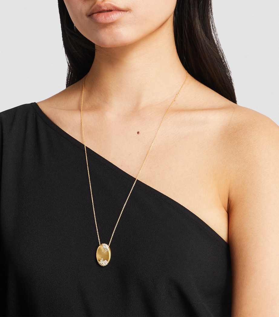 Yellow Gold and Champagne Diamond My Muse Storm Necklace YELLOW GOLD Image 2