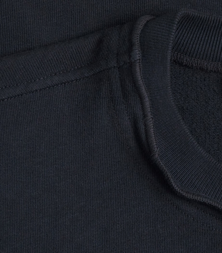 Stone Island Mens Cotton Compass Sweatshirt Image 6