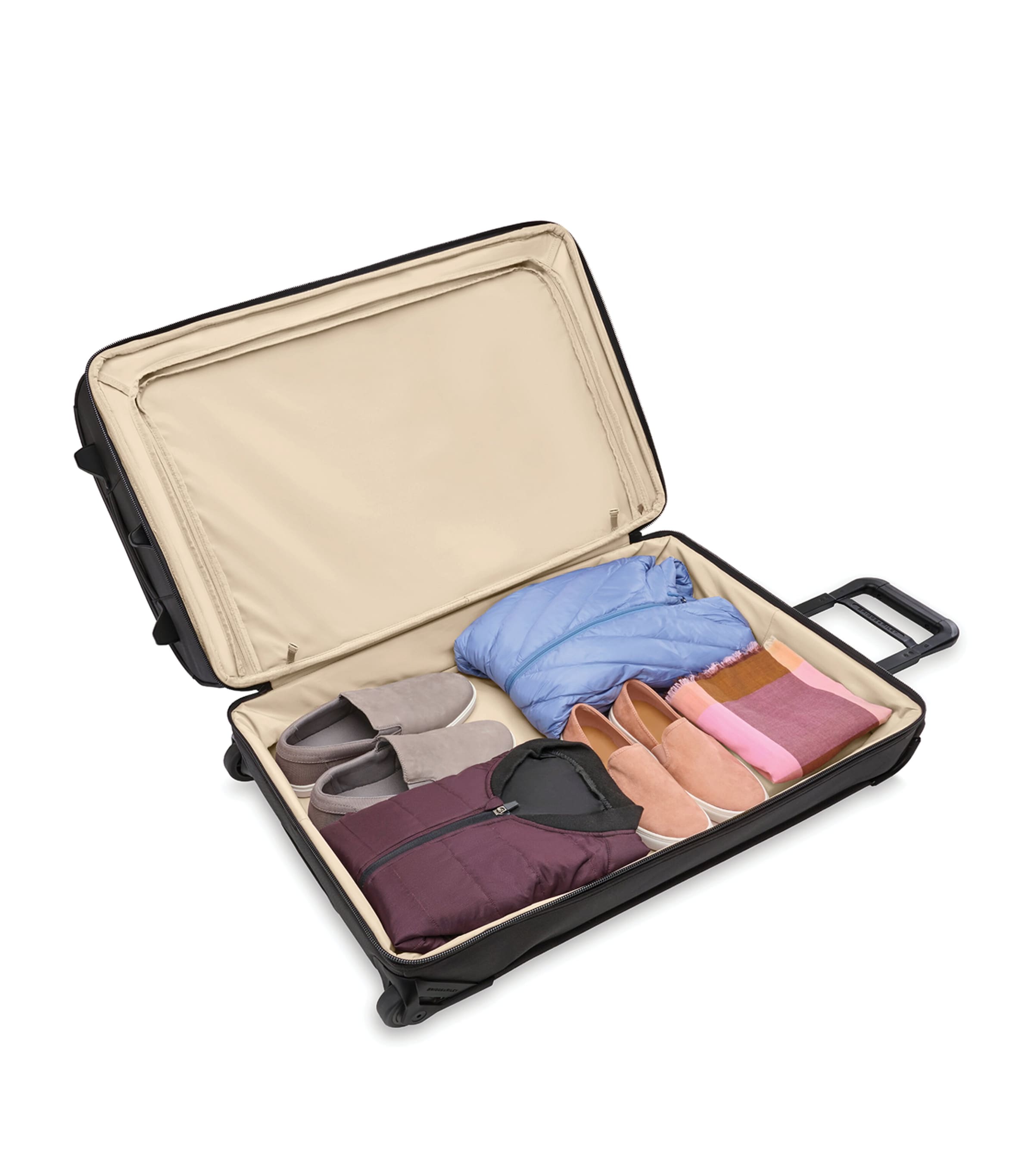 Baseline Large 2-Wheel Duffle Bag (74cm) BLACK Image 6