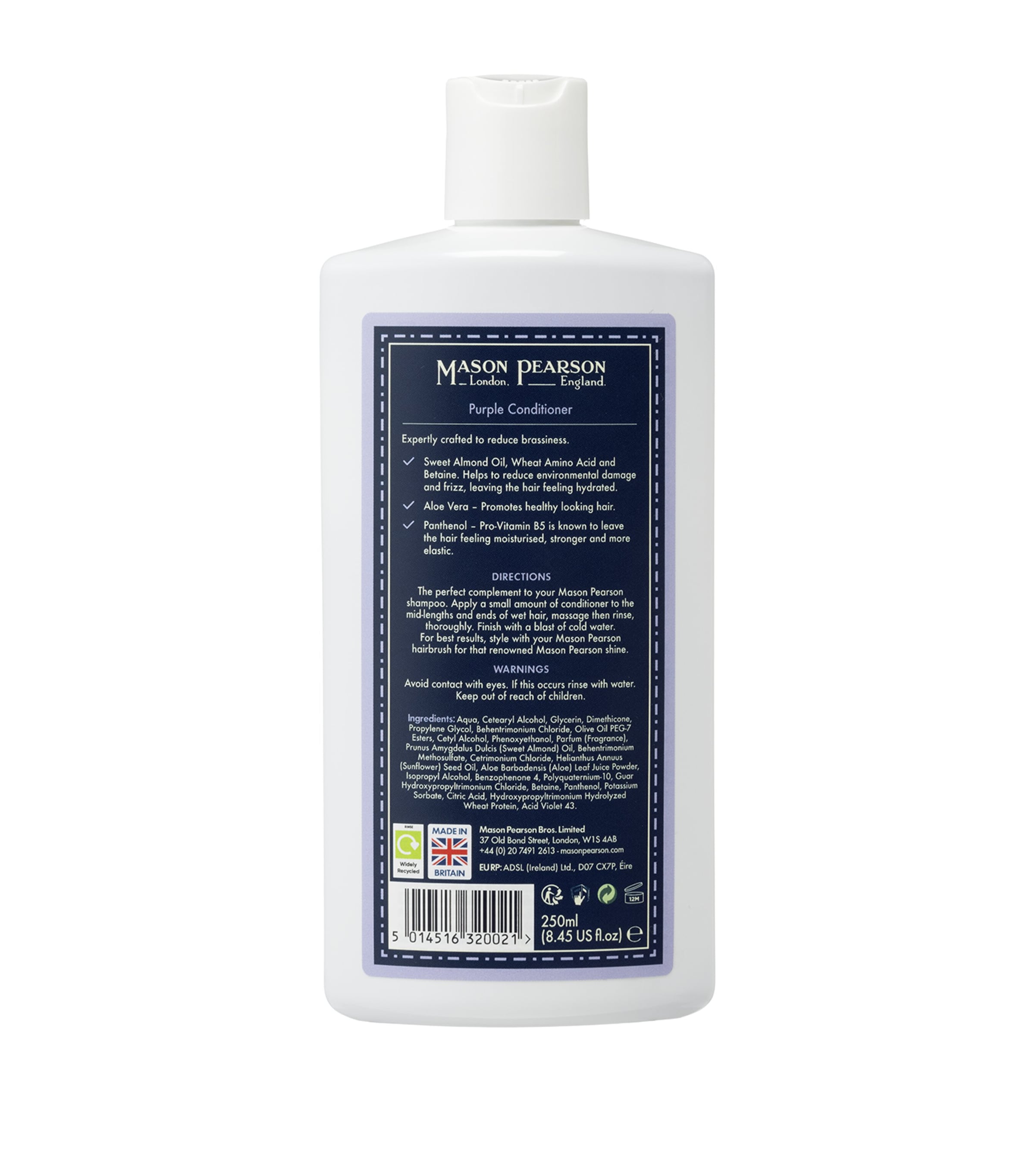 Mason Pearson Purple Conditioner (250ml) Image 2