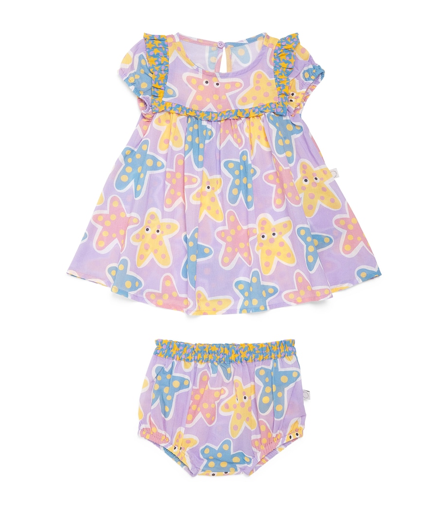 Stella McCartney Kids Printed Dress and Bloomers Set (3-36 Months) Image 1