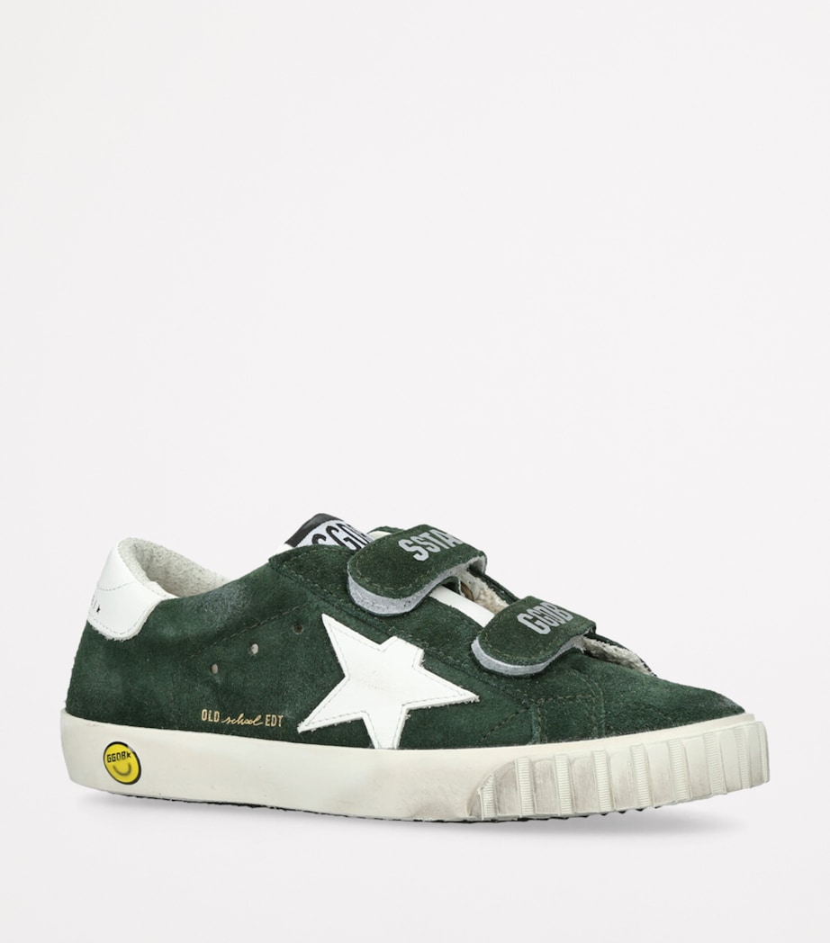 Suede Old School Sneakers DARK GREEN Image 3