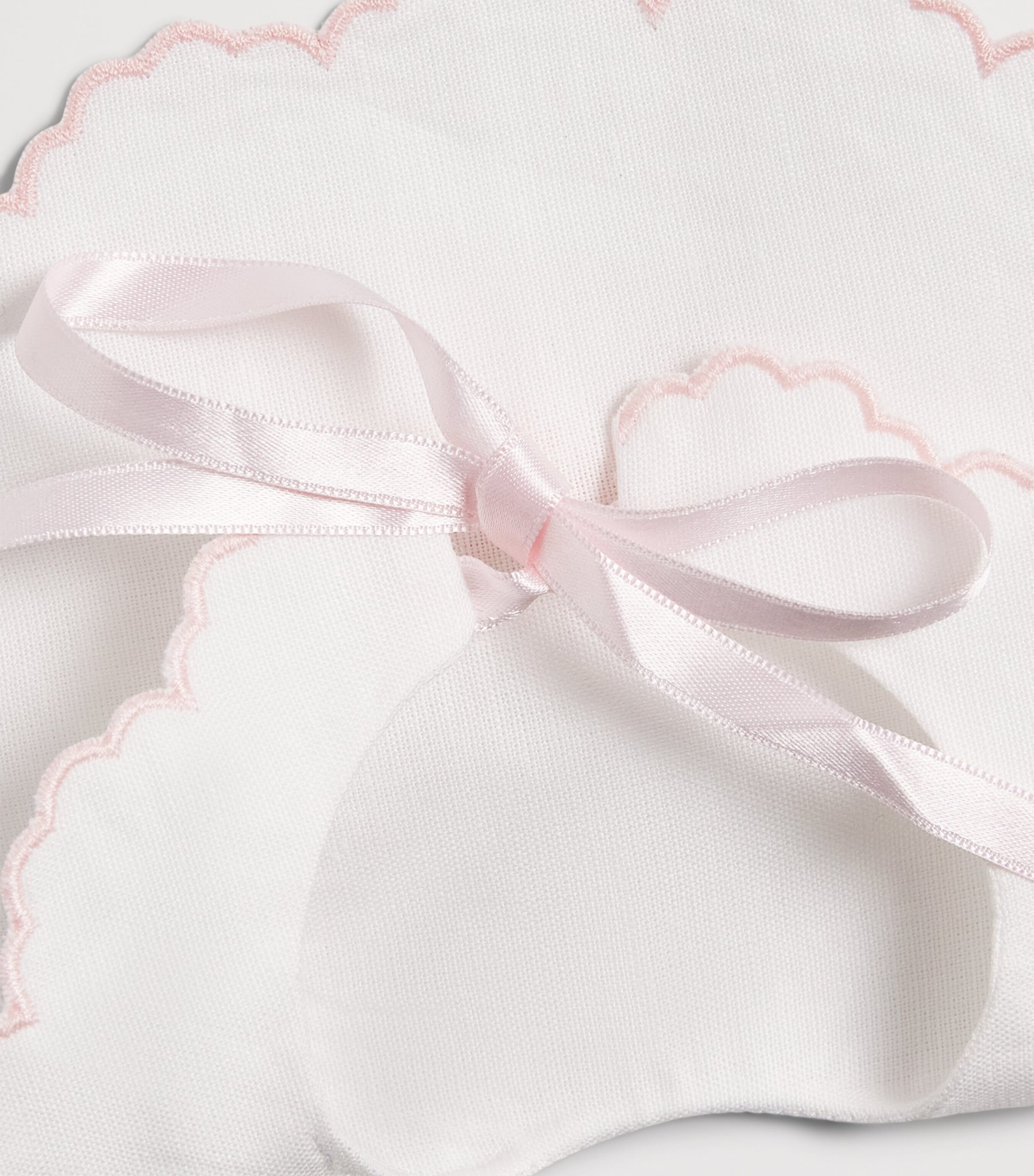 PEPA LONDON Cotton-Linen Floral Bib Pink Image 3