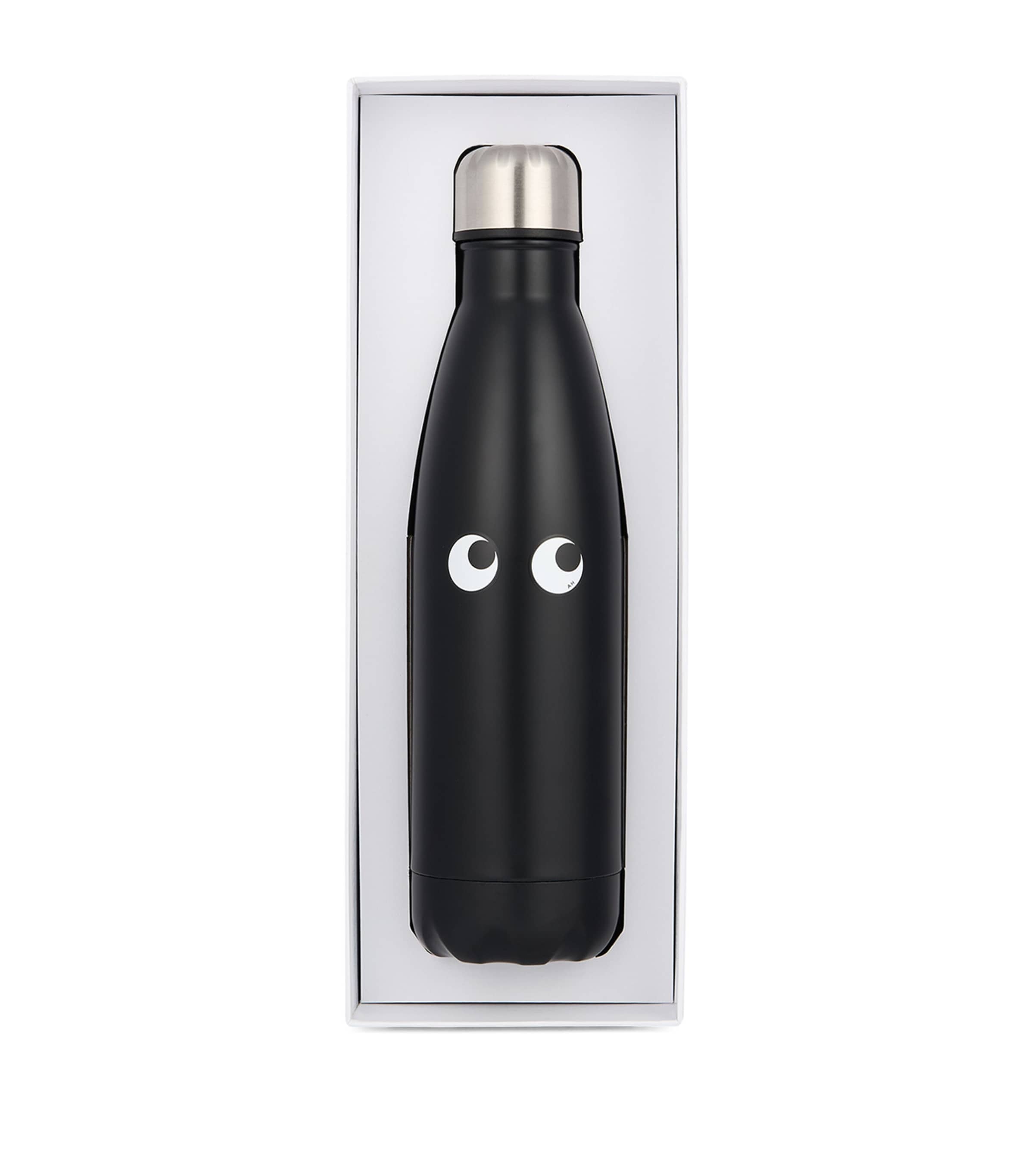 Stainless Steel Eyes Water Bottle (500ml) BLACK Image 3