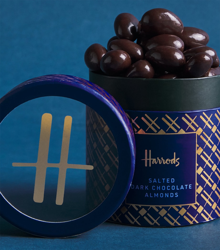 Harrods Salted Dark Chocolate Almonds (325g) Image 3