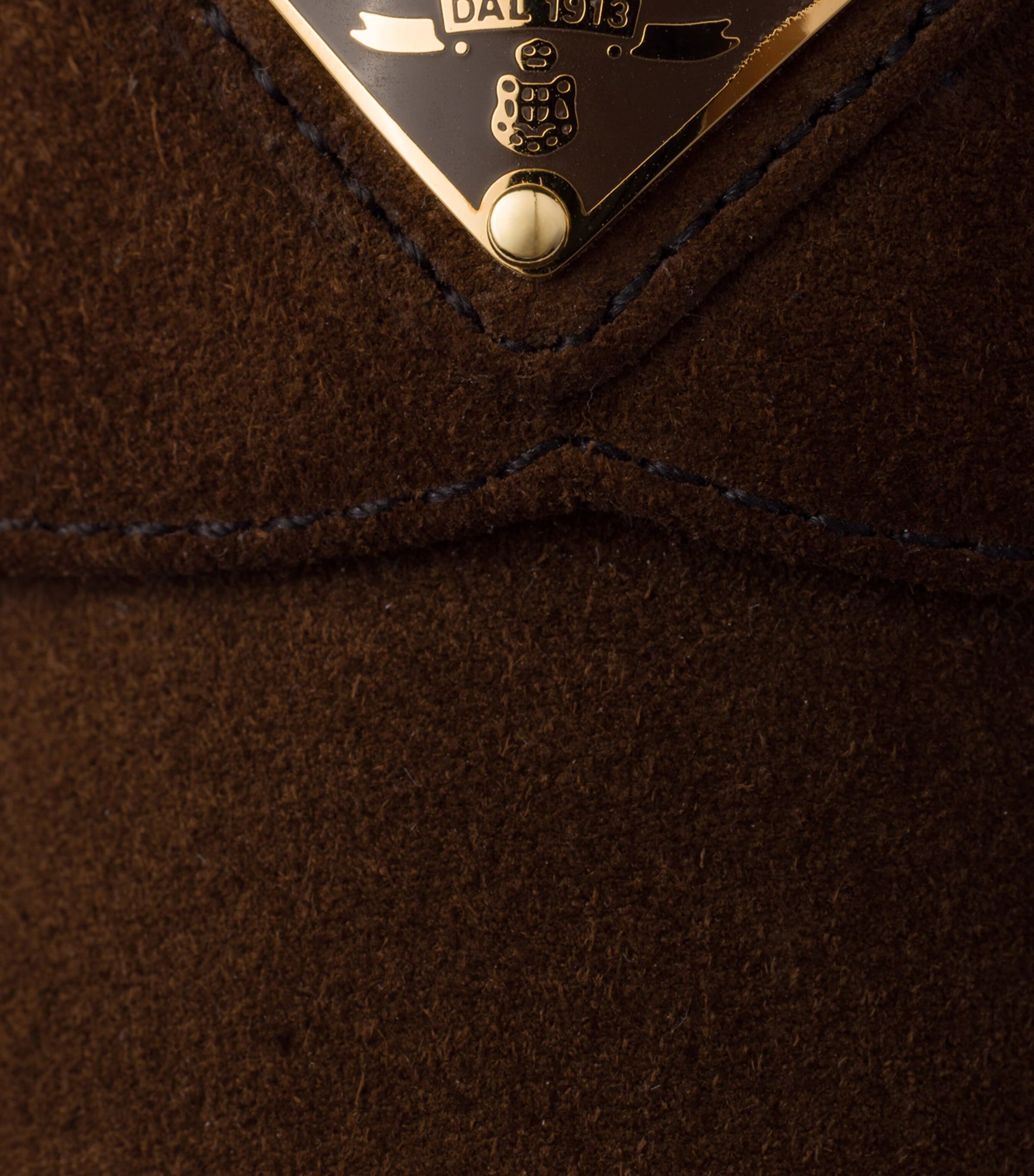 Suede Triangle Mules F0324 Image 6