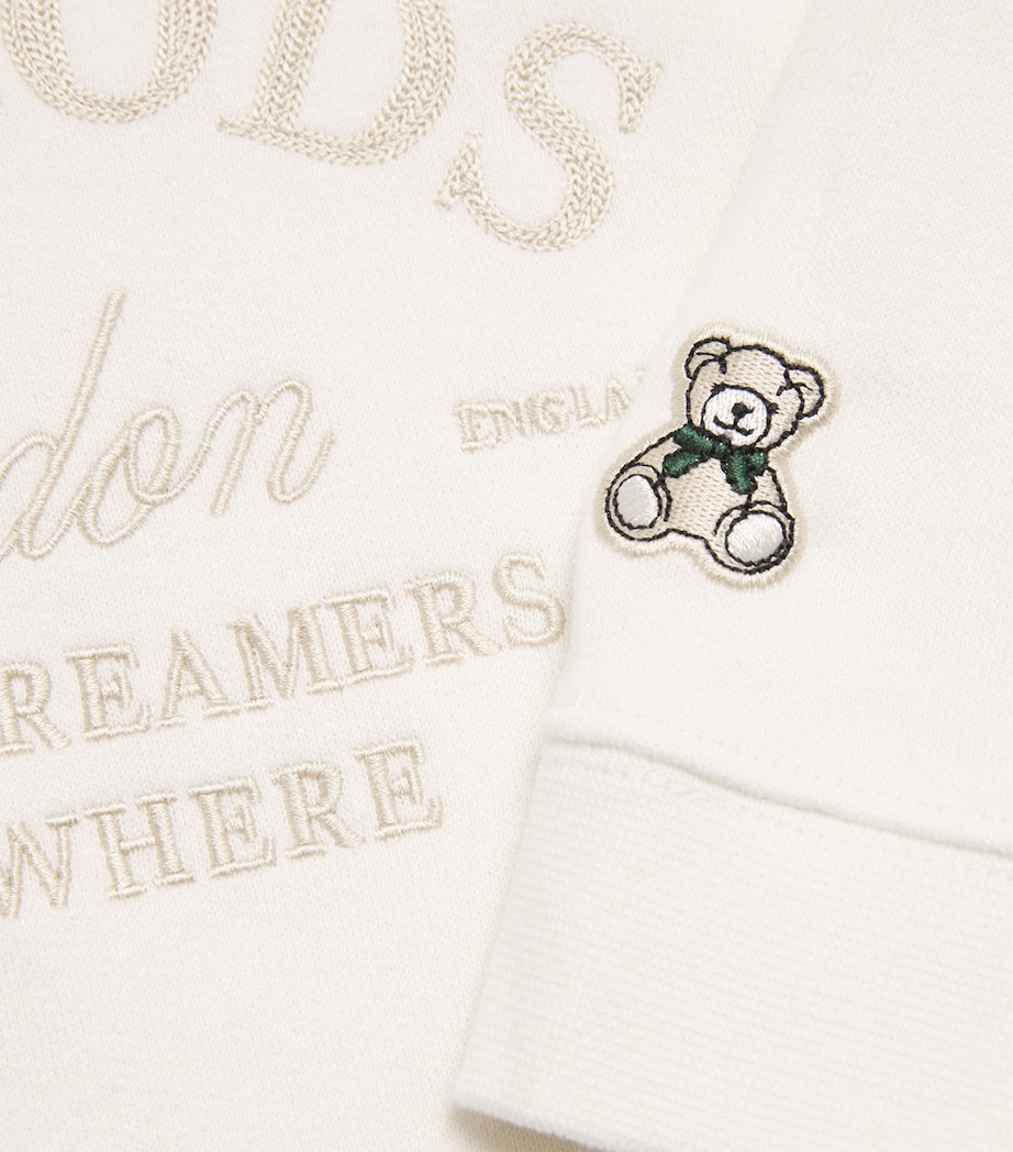 Cotton Logo Hoodie IVORY Image 3