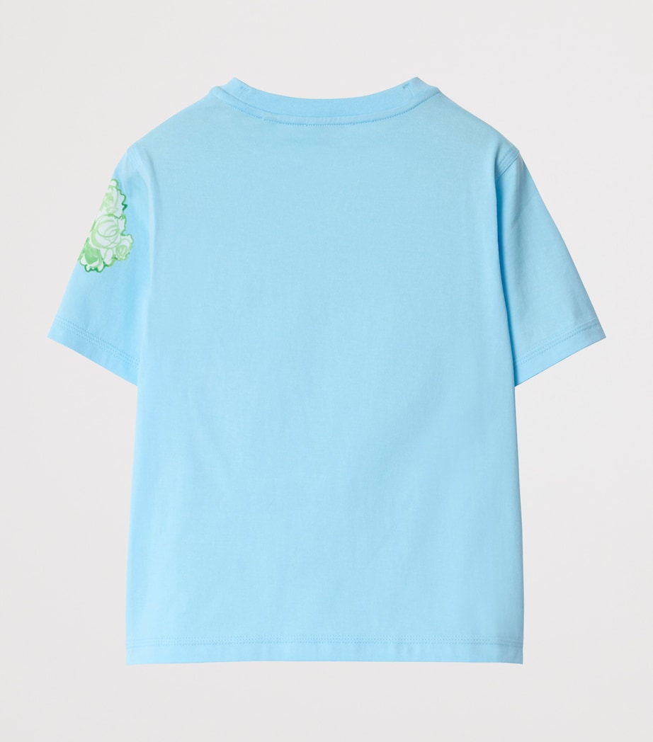 Cotton London T-Shirt (3-12 Years) AZURE BLUE Image 2
