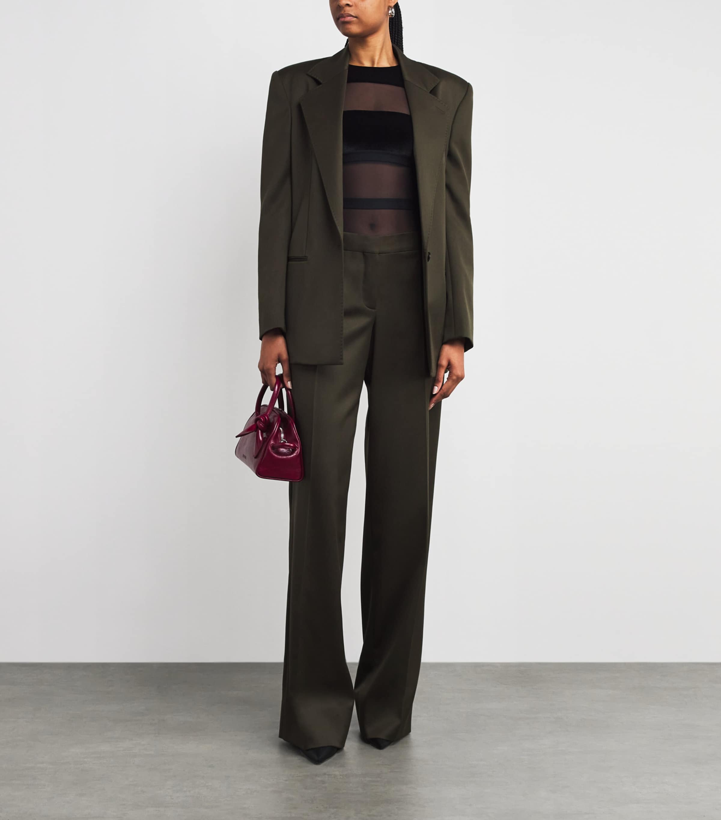 Go For It Thong Bodysuit BLACK Image 2