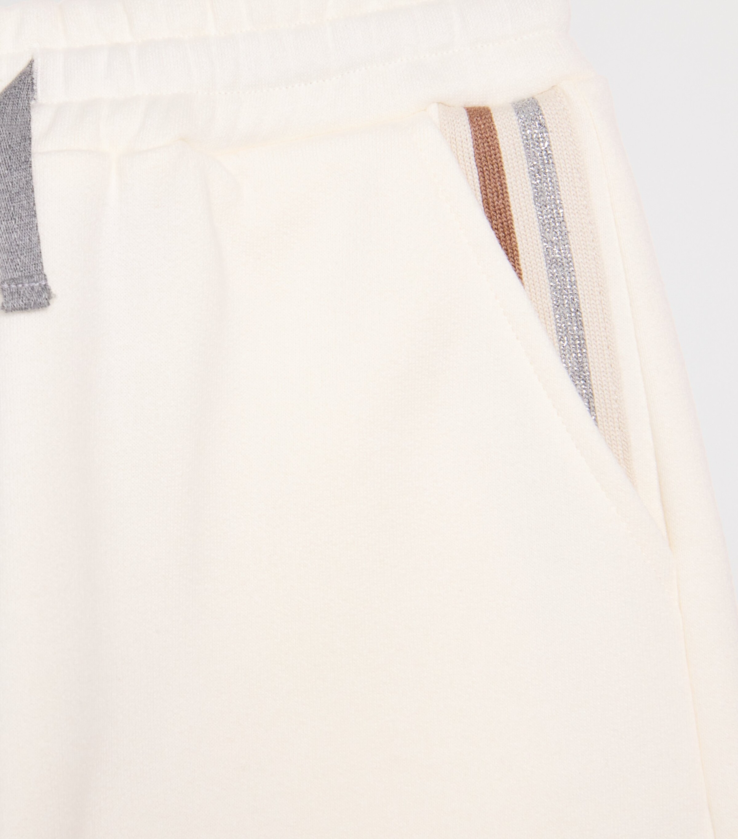 Eleventy Kids Cotton Stripe-Detail Sweatpants (2-16 Years) Image 3
