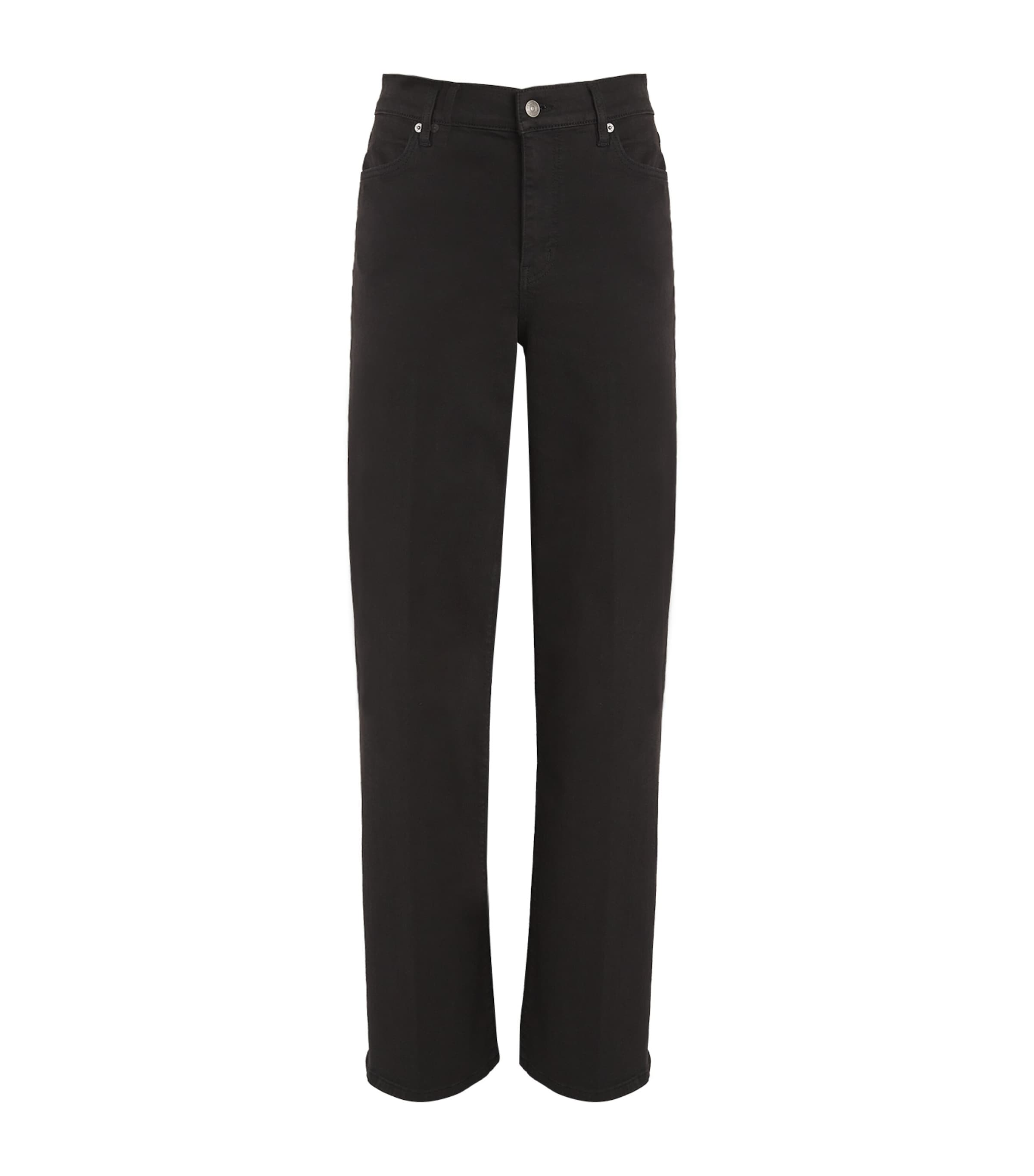 FRAME LE SLIM PALAZZO LONG WIDE-LEG JEANS