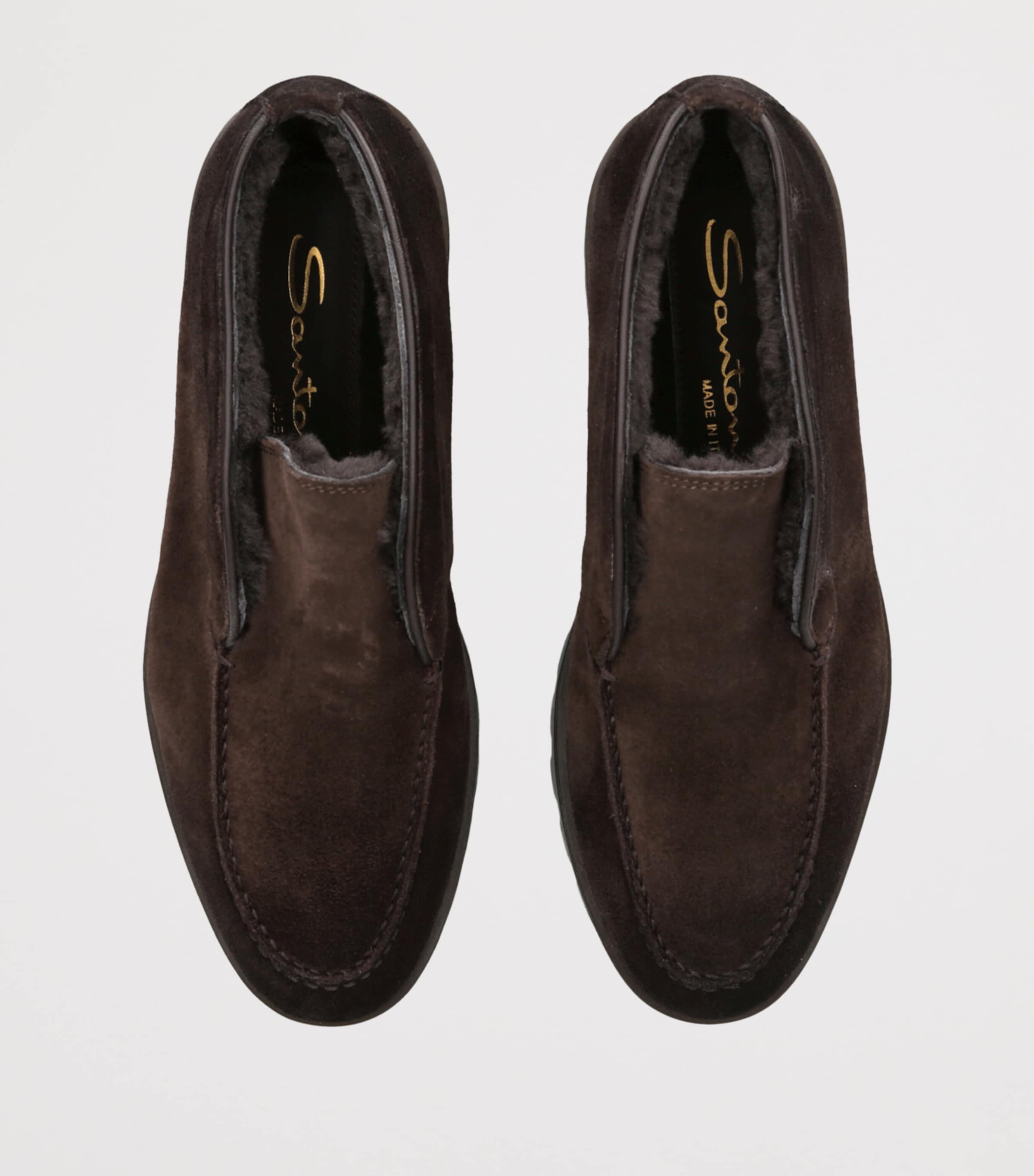 Suede Detroit Desert Boots DARK BROWN Image 4
