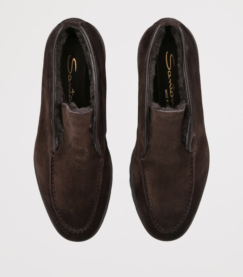 Suede Detroit Desert Boots DARK BROWN Image 4
