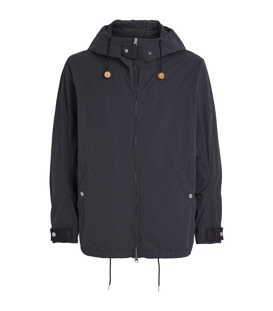 Stone Island Mens Garment-Dyed Nylon TC Parka Image 1