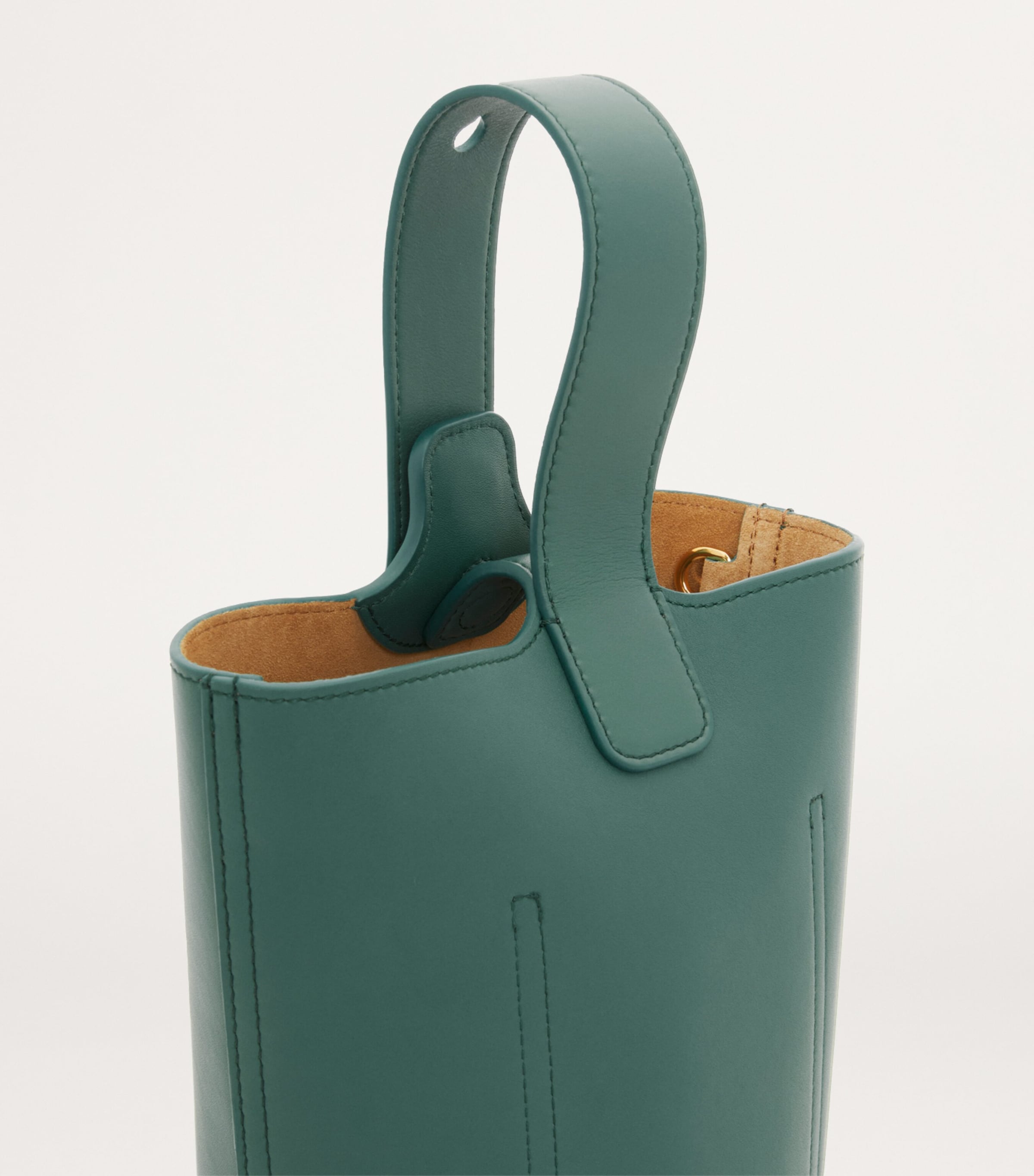 LOEWE Mini Leather Pebble Bucket Bag | Harrods US