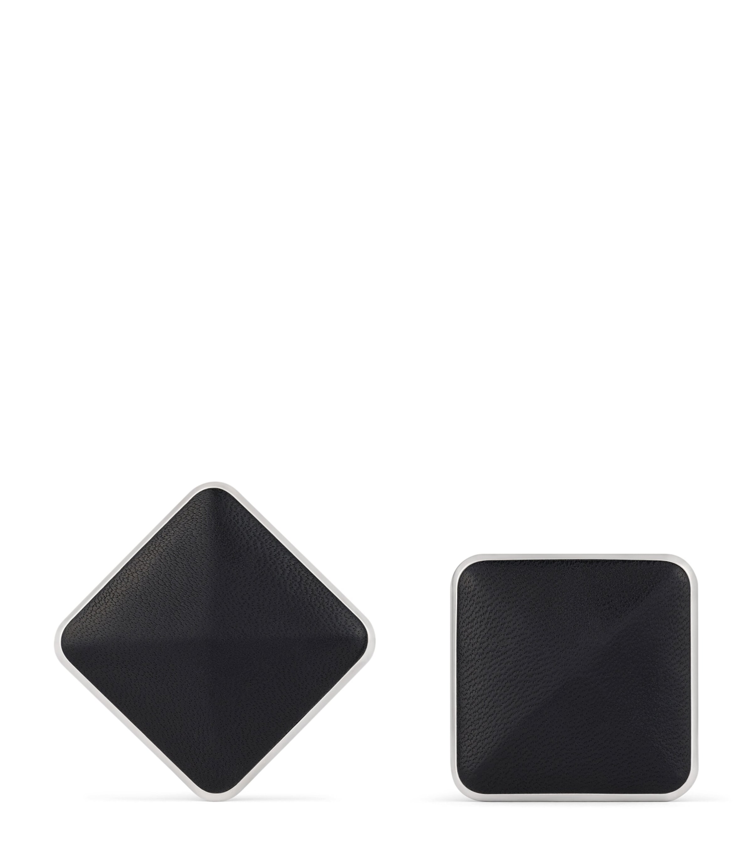 Givenchy Leather Asymmetric Earrings Image 1