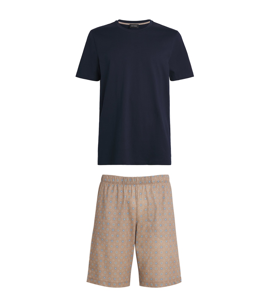 Cotton Night & Day Pyjama Set 3002 SUMMER TIE PRNT Image 1