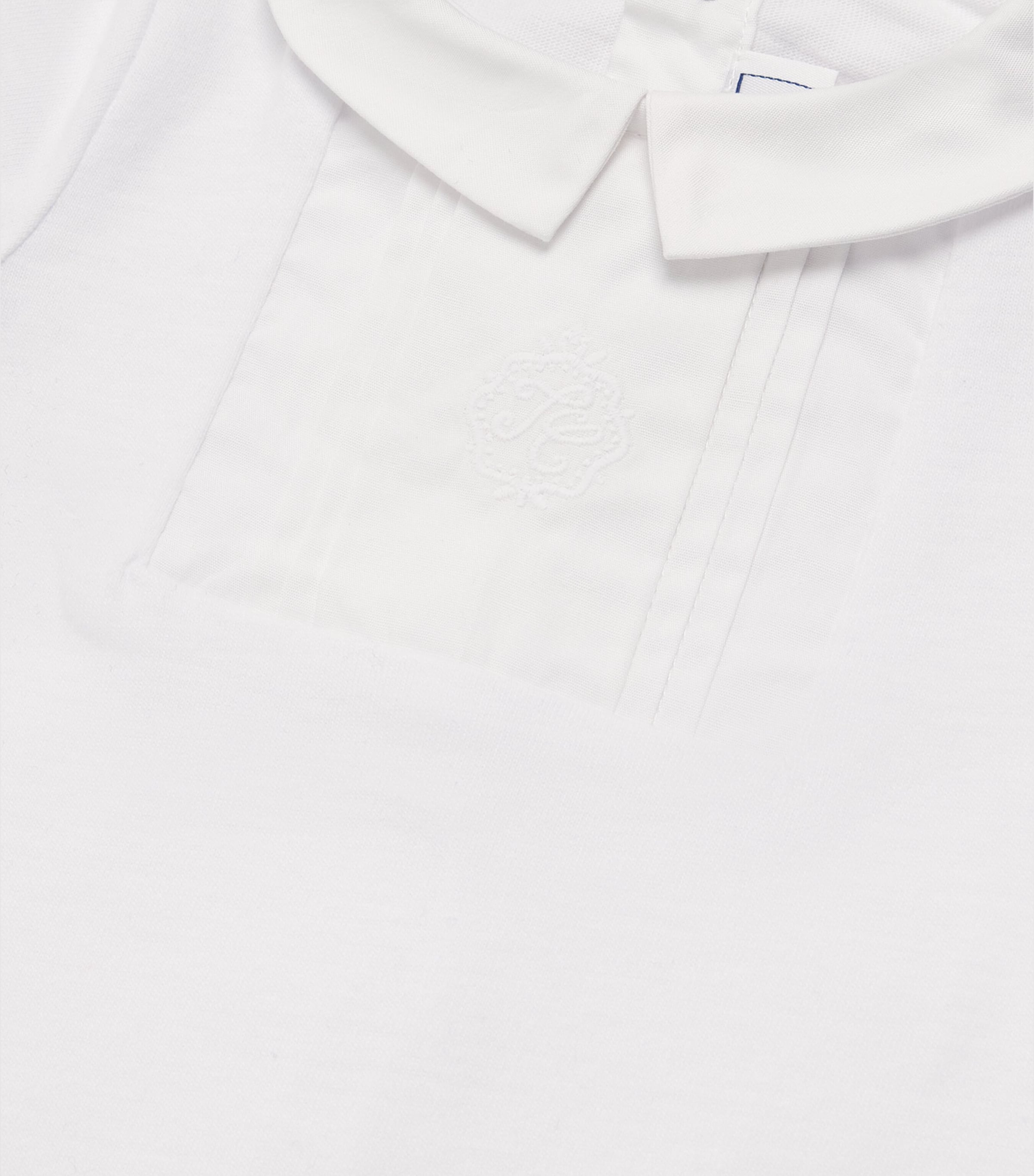 Cotton Frilled-Collar Bodysuit (3-36 Months) 1BLANC Image 4