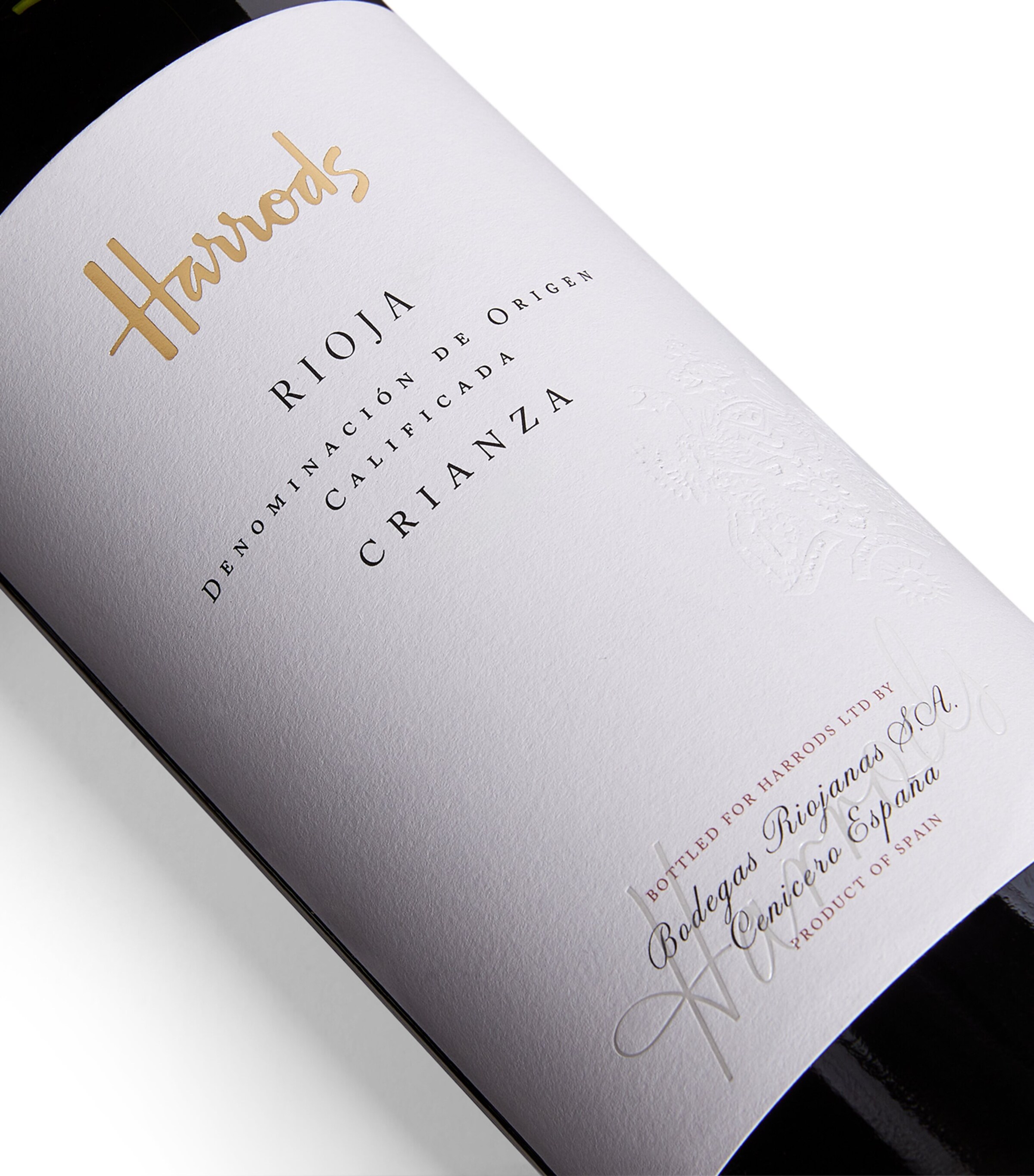 Harrods Rioja Crianza (75cl) - Rioja, Spain Image 2