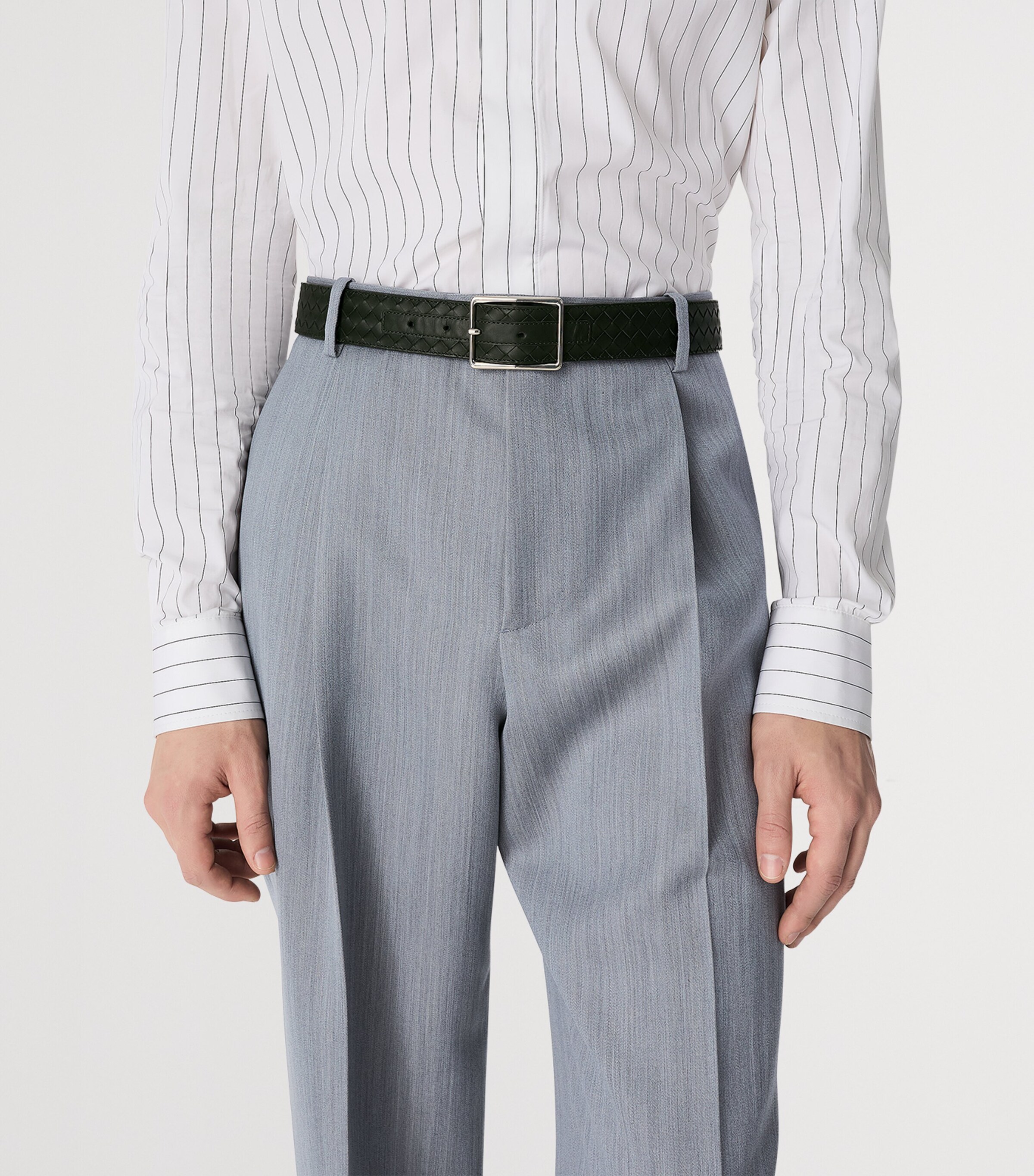 Leather Intrecciato Piccolo Belt 3009 Image 2