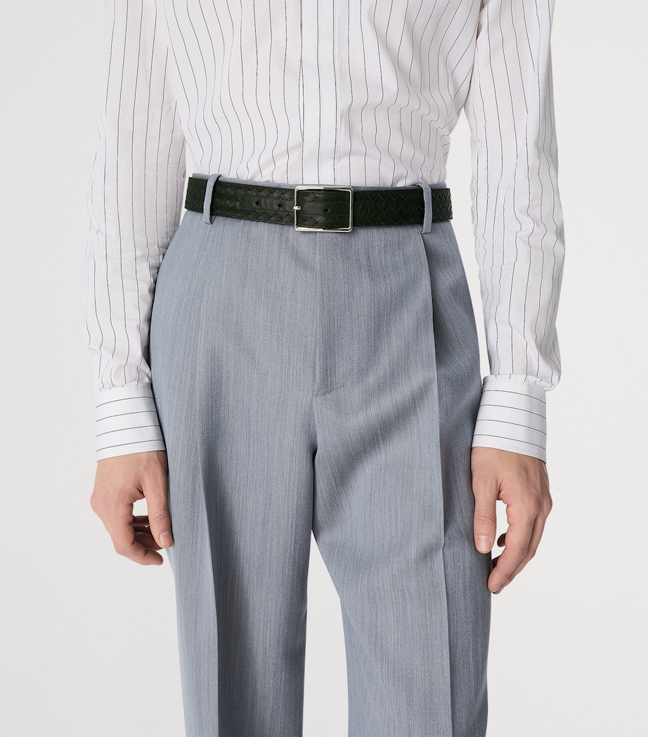 Leather Intrecciato Piccolo Belt 3009 Image 2