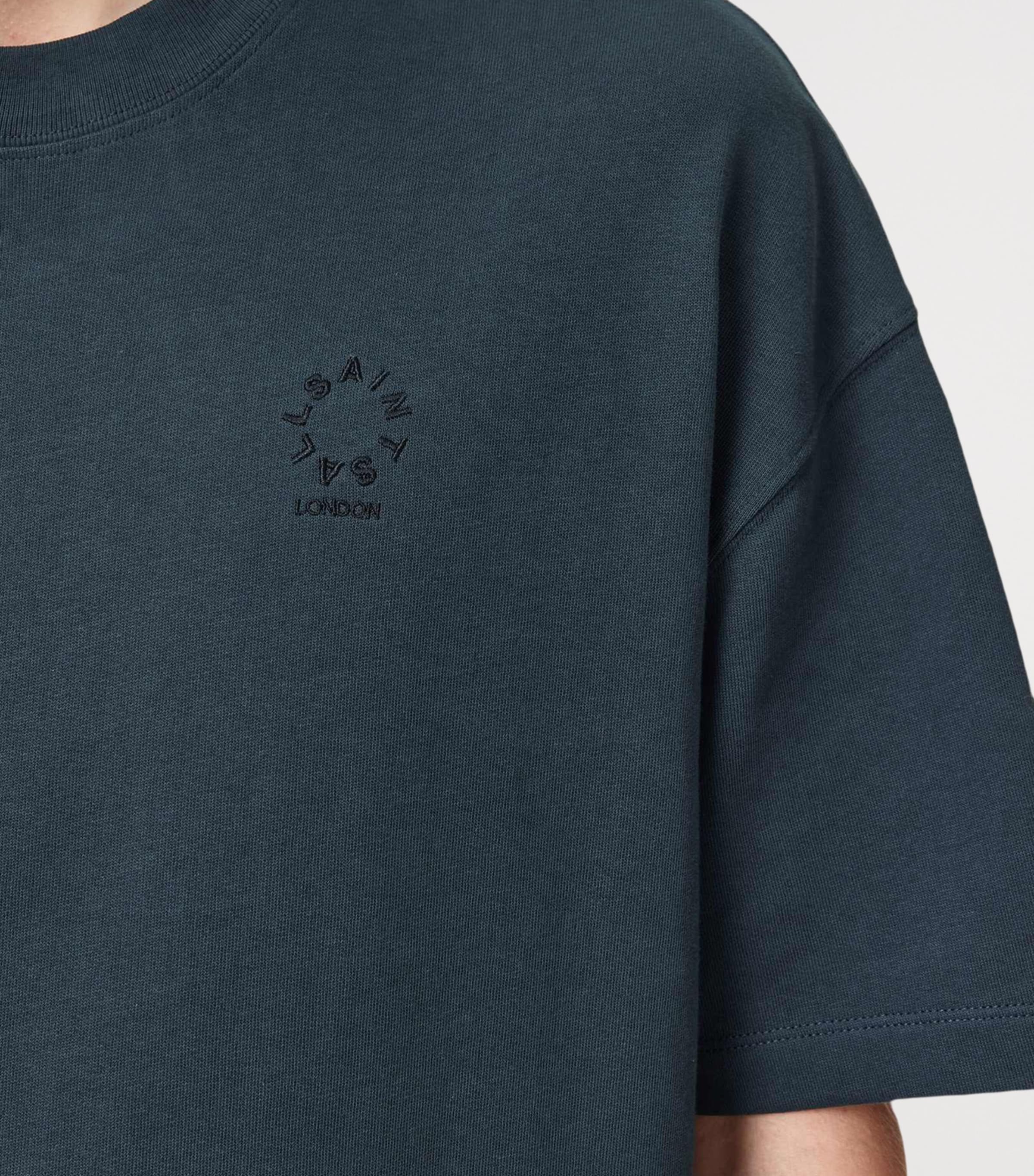 Organic Cotton Haven T-Shirt MOONSTONE BLUE Image 8