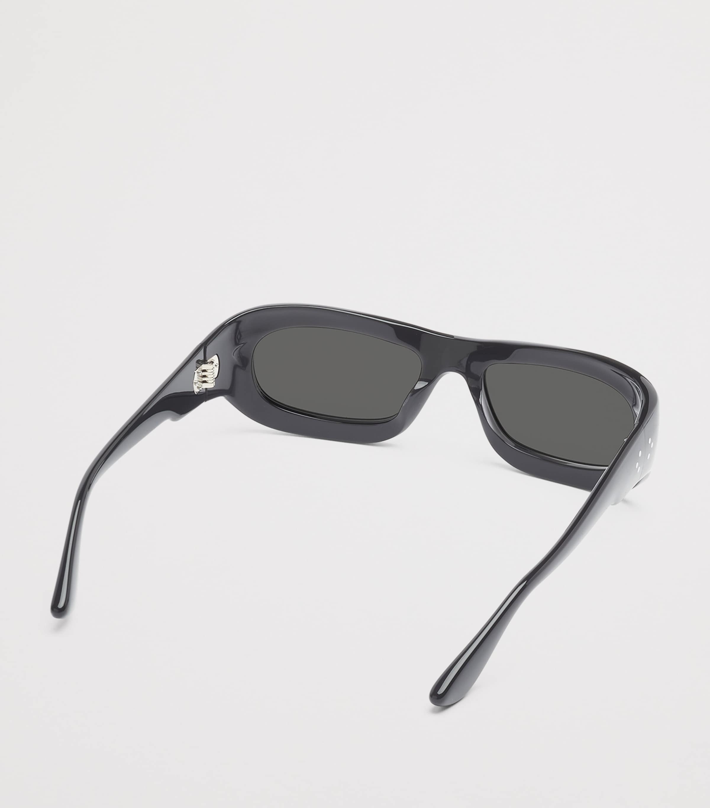 Acetate Ghaib Sunglasses BLACK Image 4