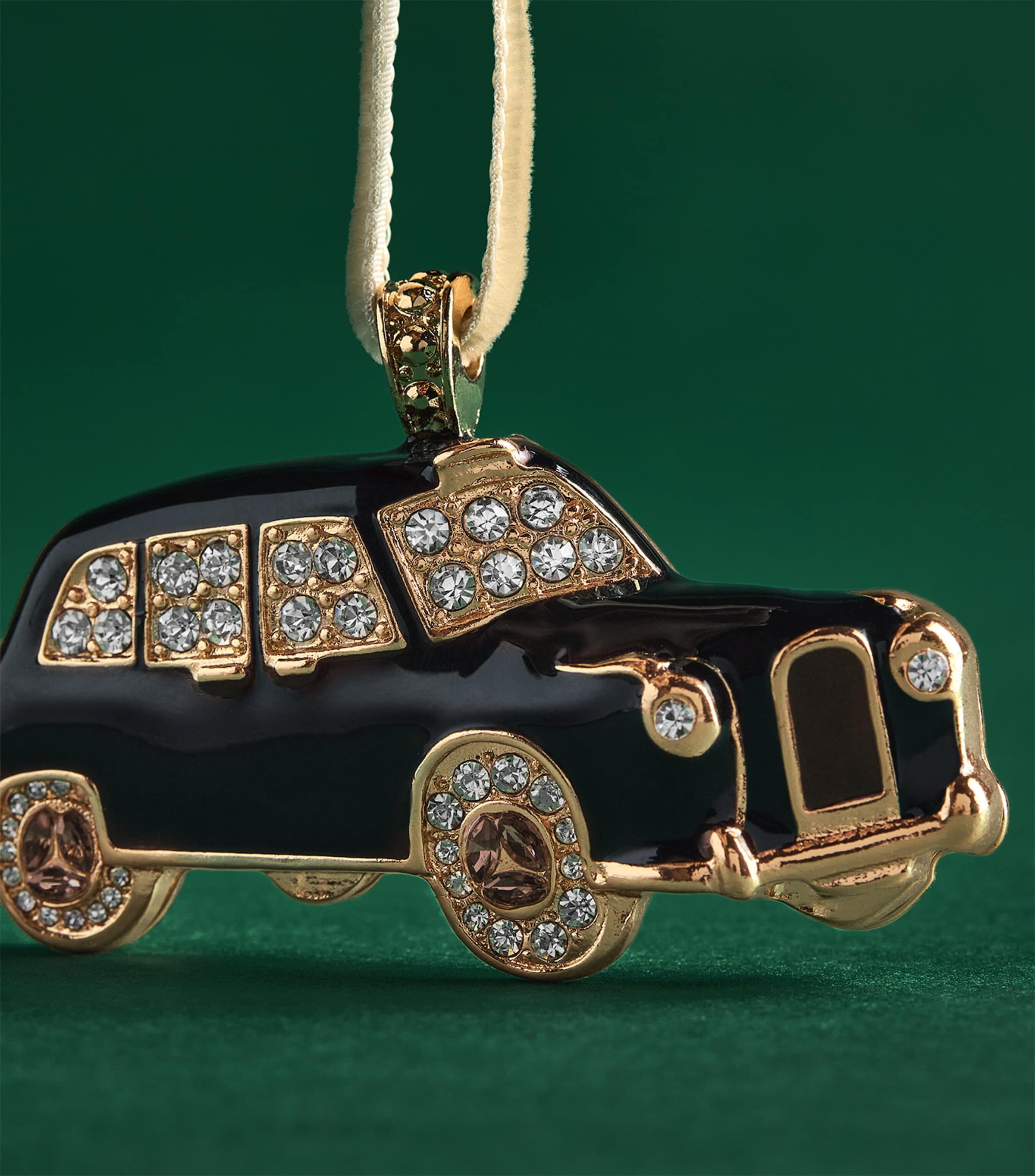 Joanna Buchanan London Taxi Tree Decoration Black Image 2