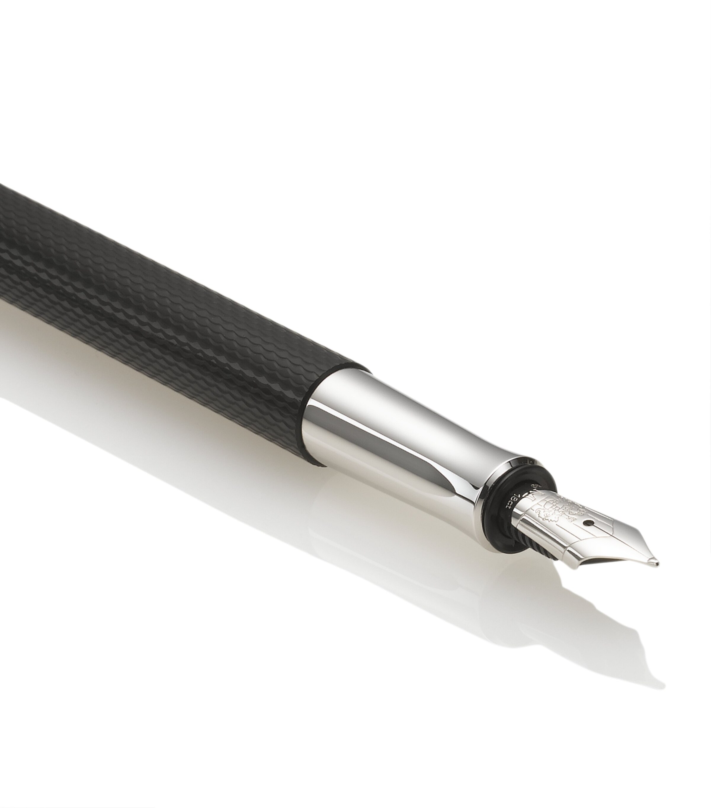 Graf von Faber-Castell Guilloche Fountain Pen Black Image 3