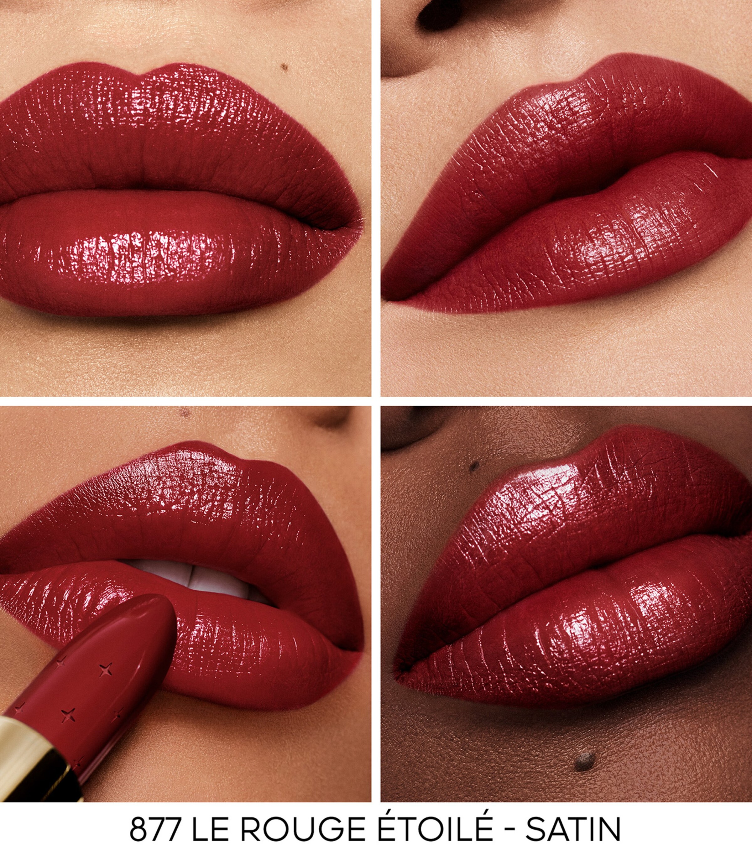 Rouge G Ultra-Care Satin Lipstick - Refill RED Image 3