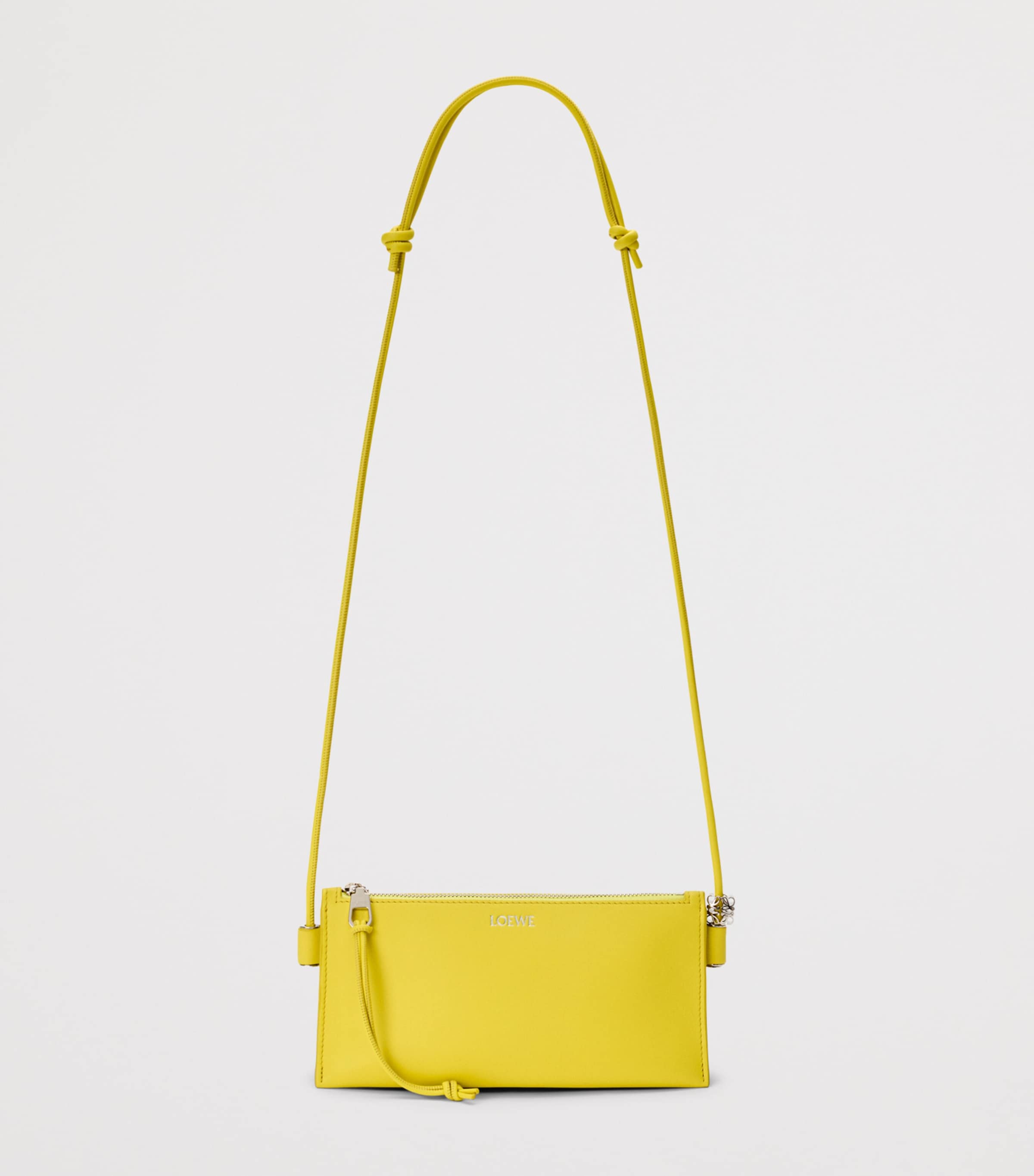 LOEWE Nappa Leather Joya Pouch Lemon Image 6