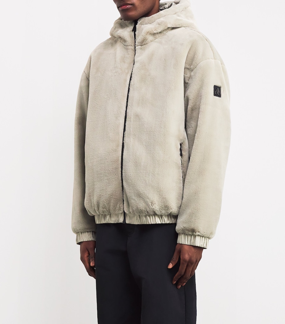 Reversible Monogram Bunny Bomber Jacket DUSK MONO - 1582 Image 6