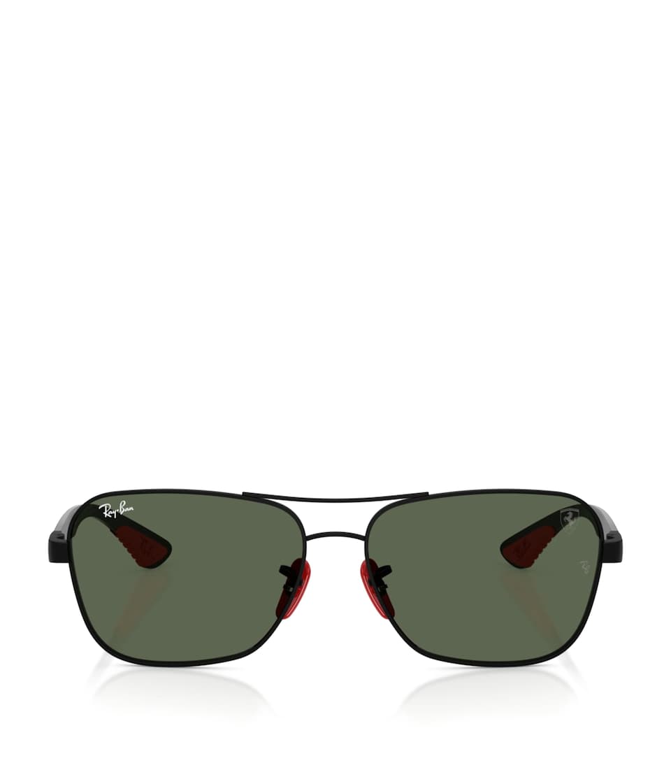 Ray-Ban x Scuderia Ferrari RB8336M Square Sunglasses