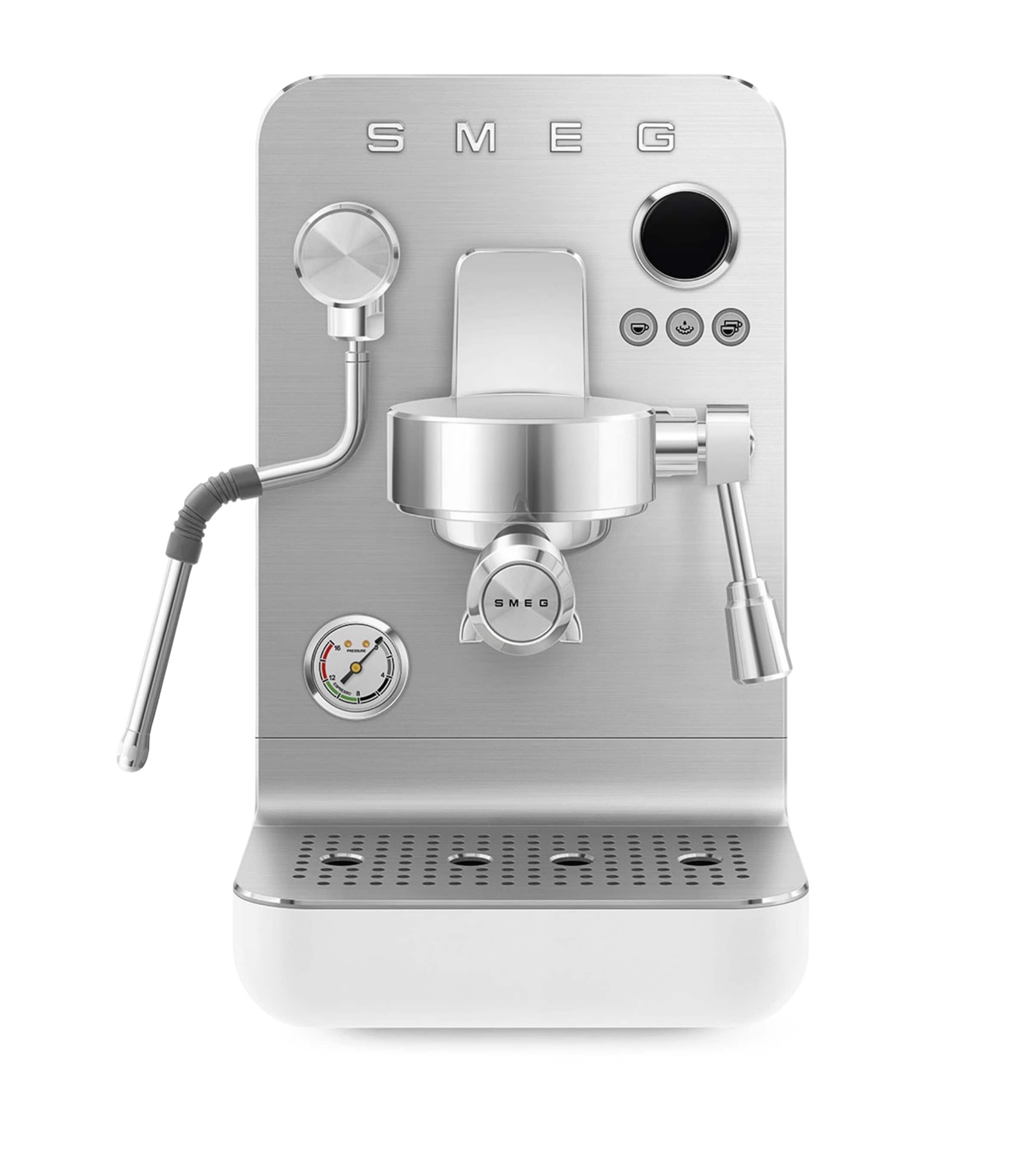 Smeg Mini Stainless-steel Espresso Coffee Machine White