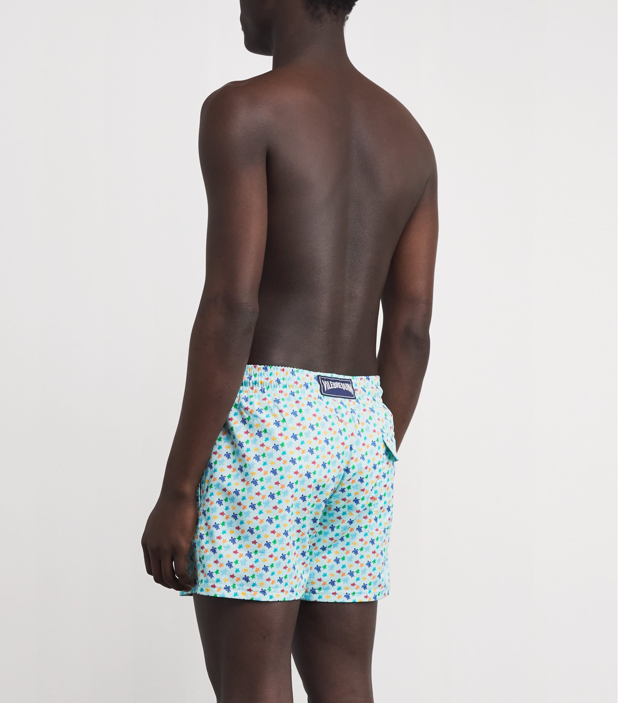 Turtle Print Moorise Swim Shorts 315-PACIFIC Image 4