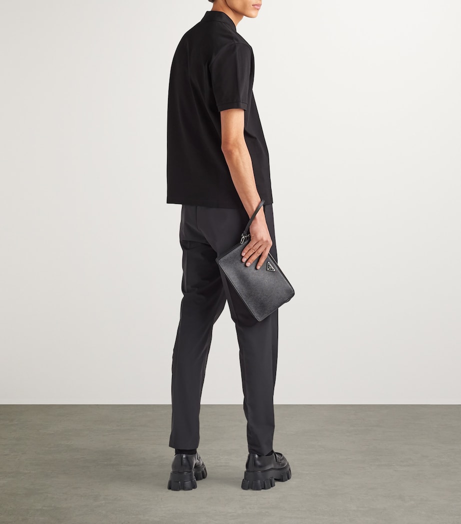 Cotton Piqué Polo Shirt F0002 Image 4