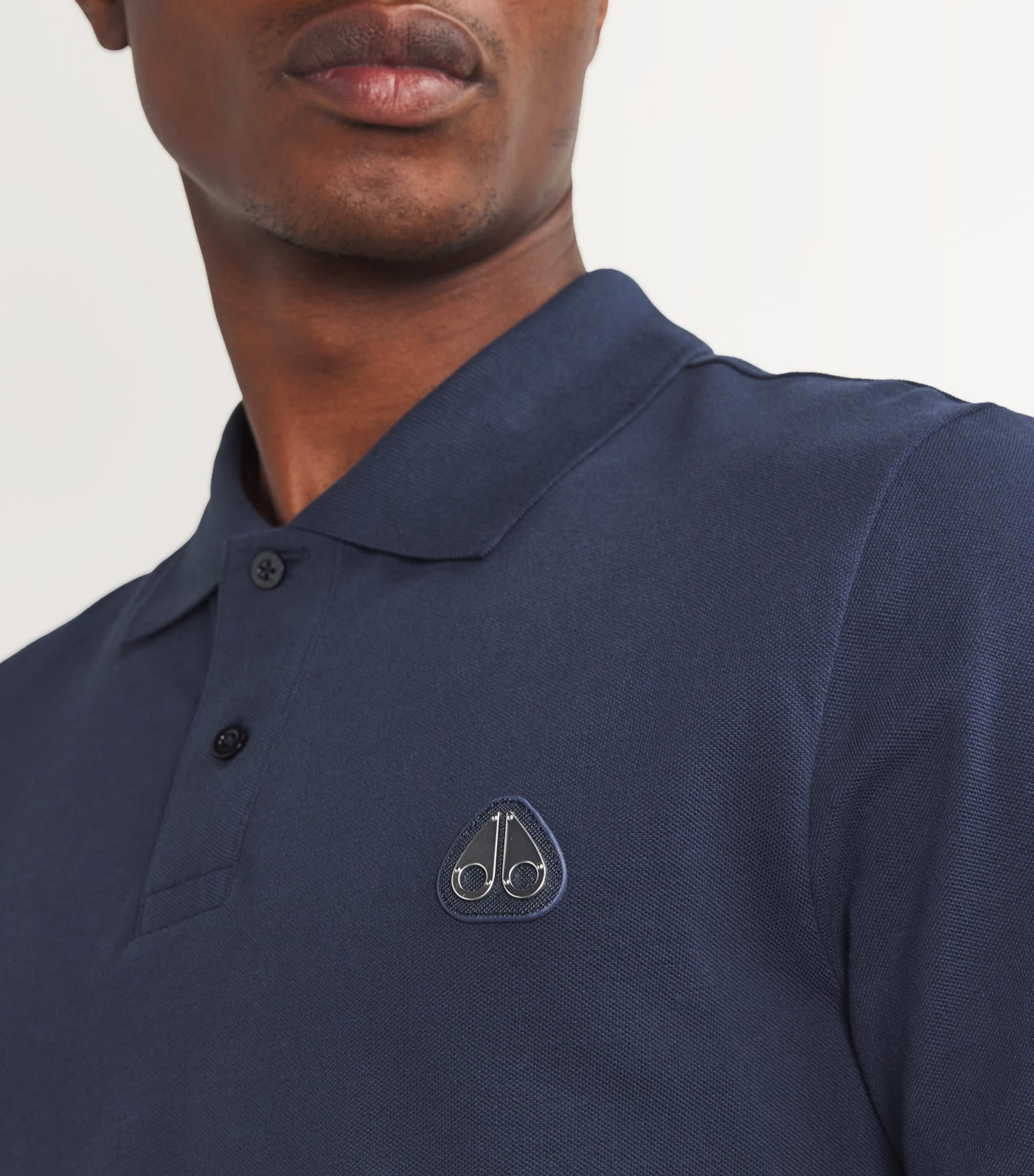 Logo Polo Shirt 833 - NAVY Image 6
