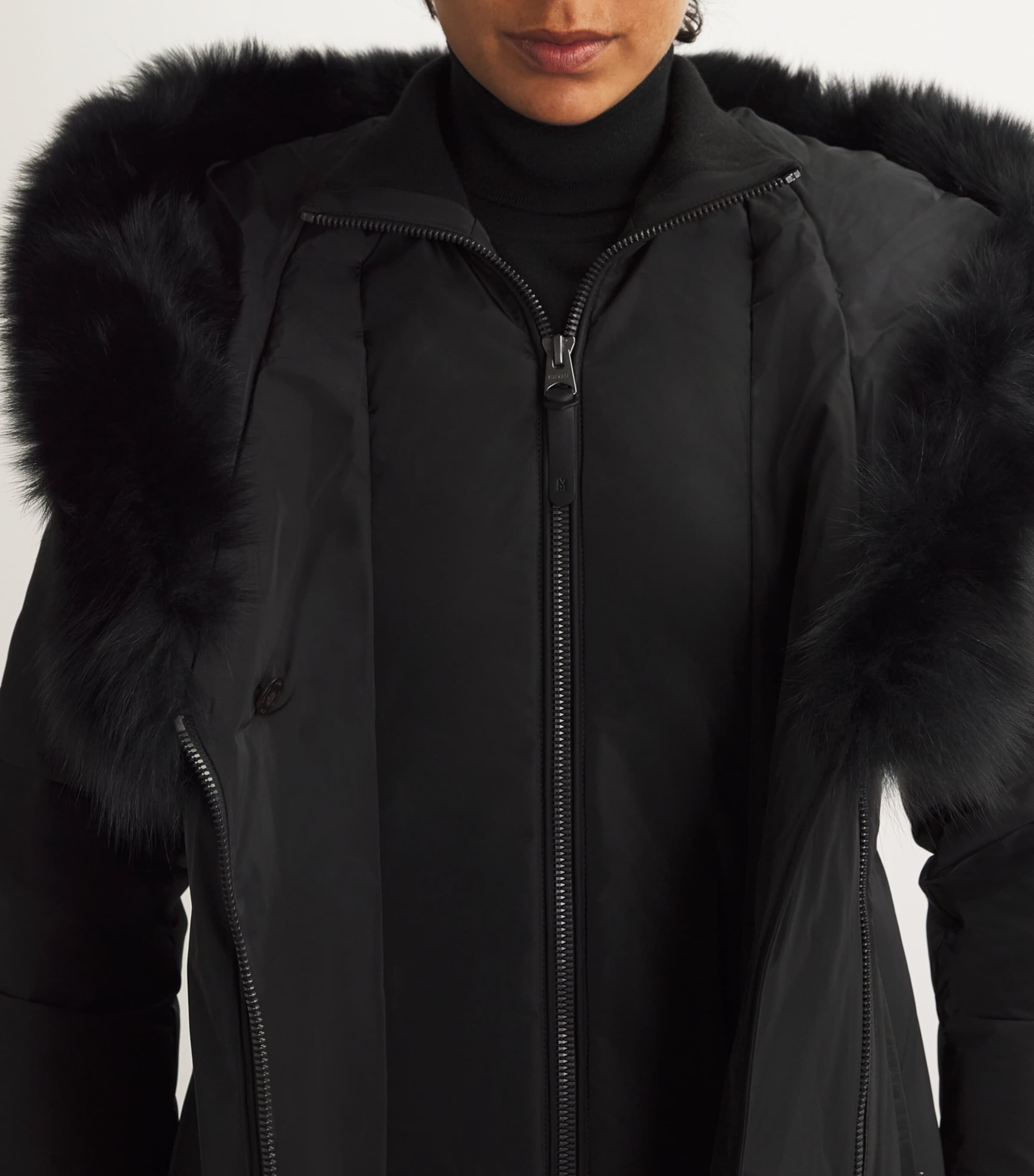 Mackage coat with fur on sale