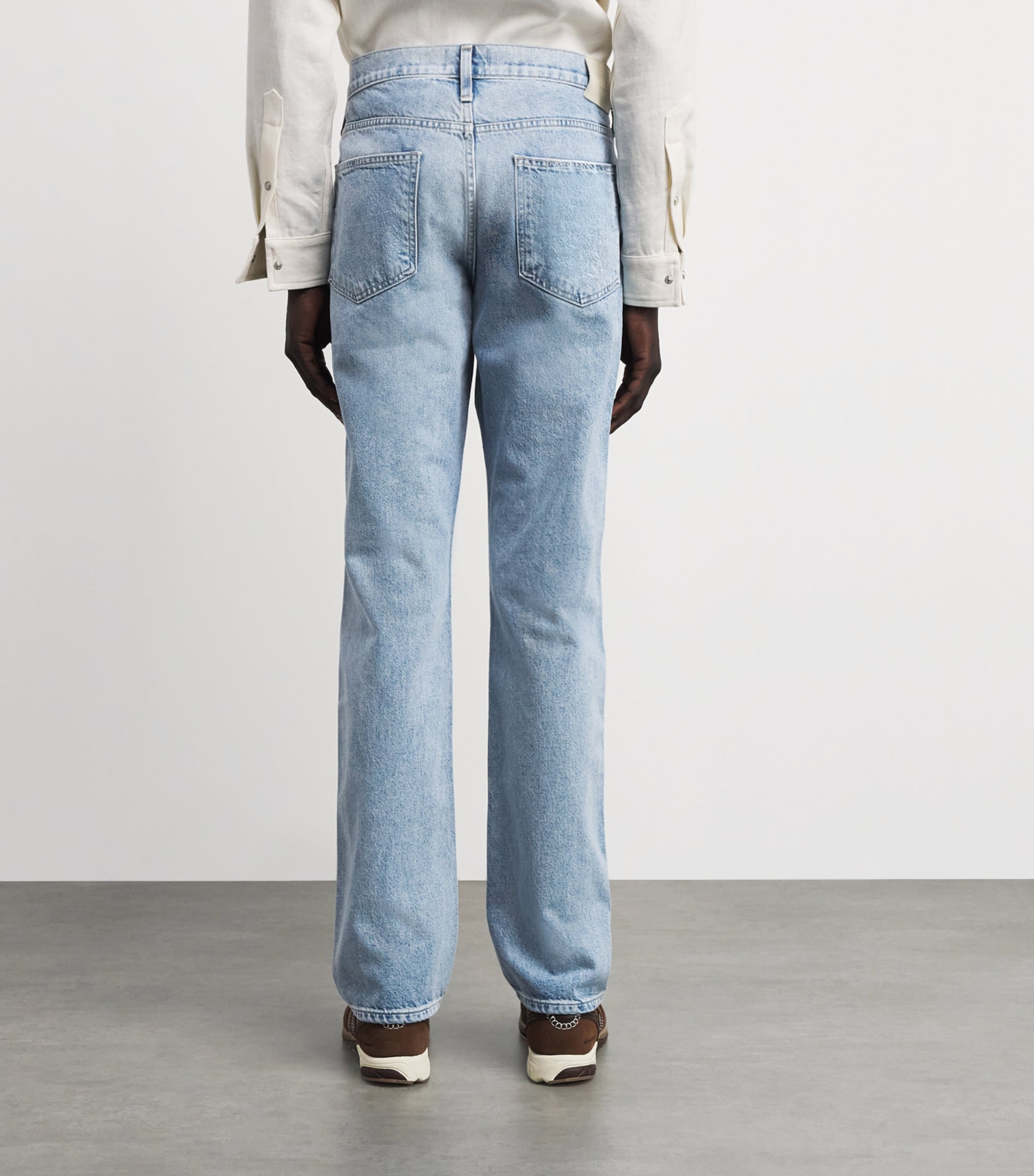 PAIGE Mens Doheny Relaxed Straight Jeans Keswick Image 5