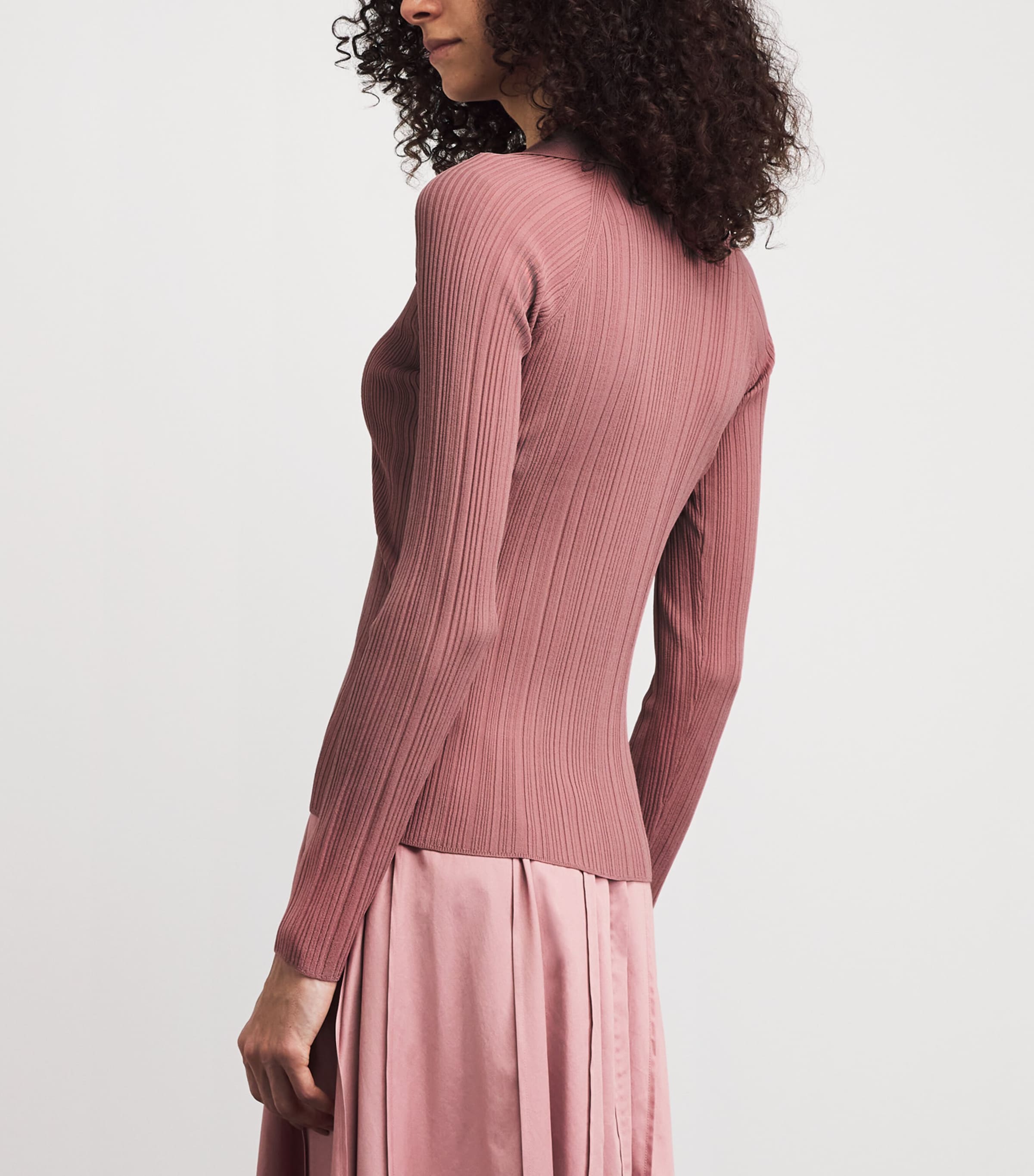 Joseph Womens Plissé Chelia Top Musk Image 5