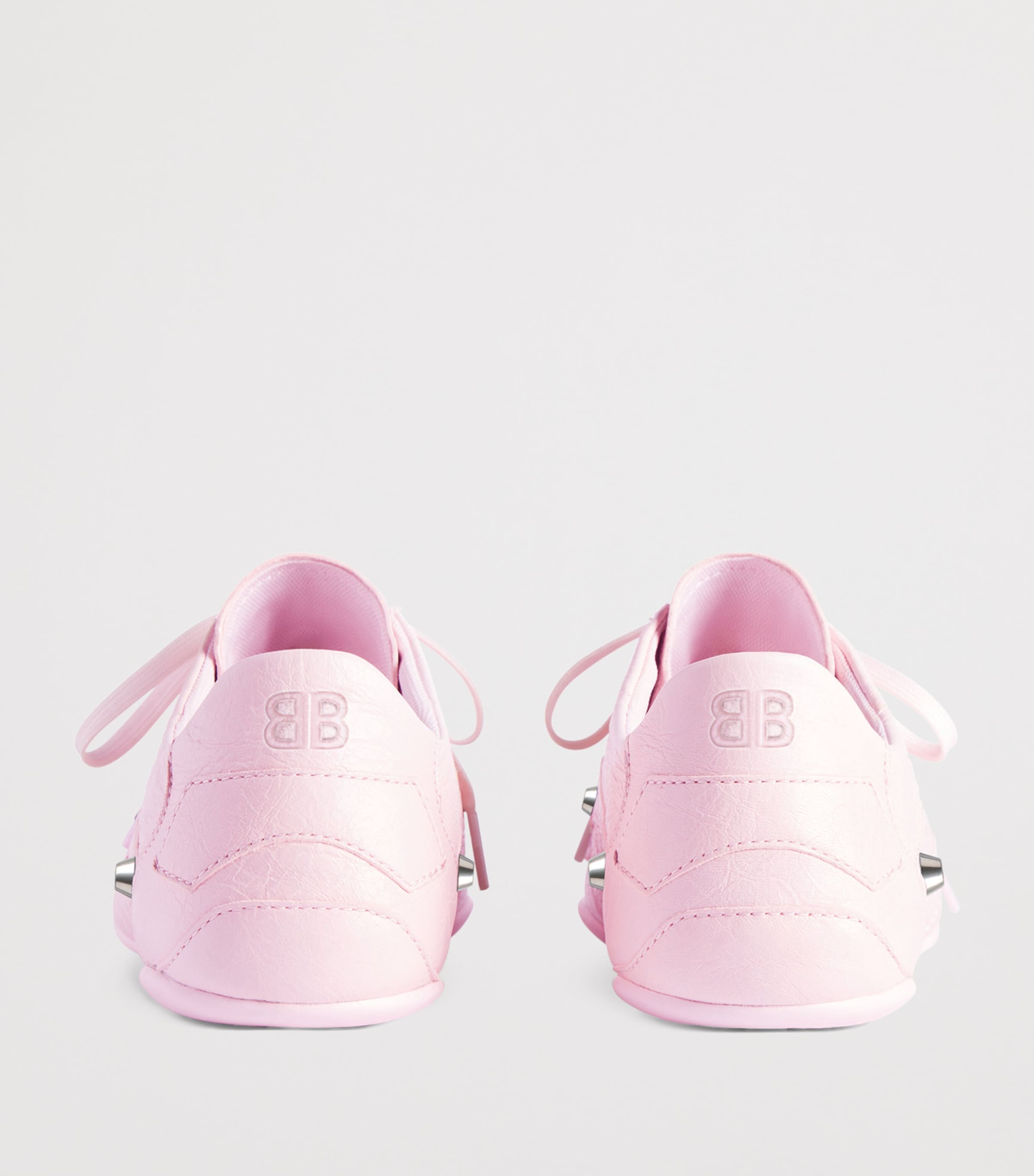 Balenciaga Leather City Sneakers Image 9