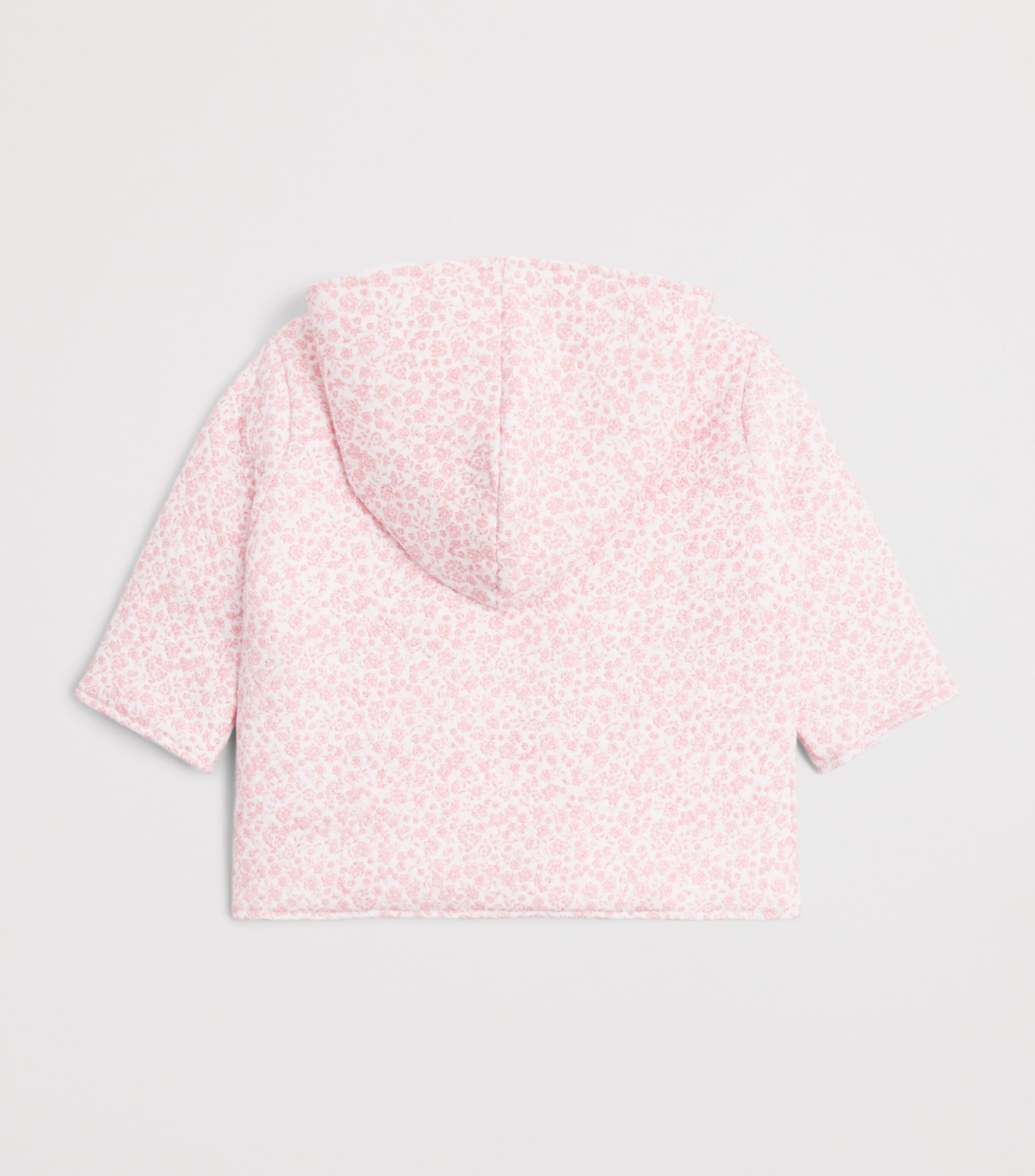 Kissy Kissy Pima Cotton Floral Jacket (3-18 Months) Pink Image 2