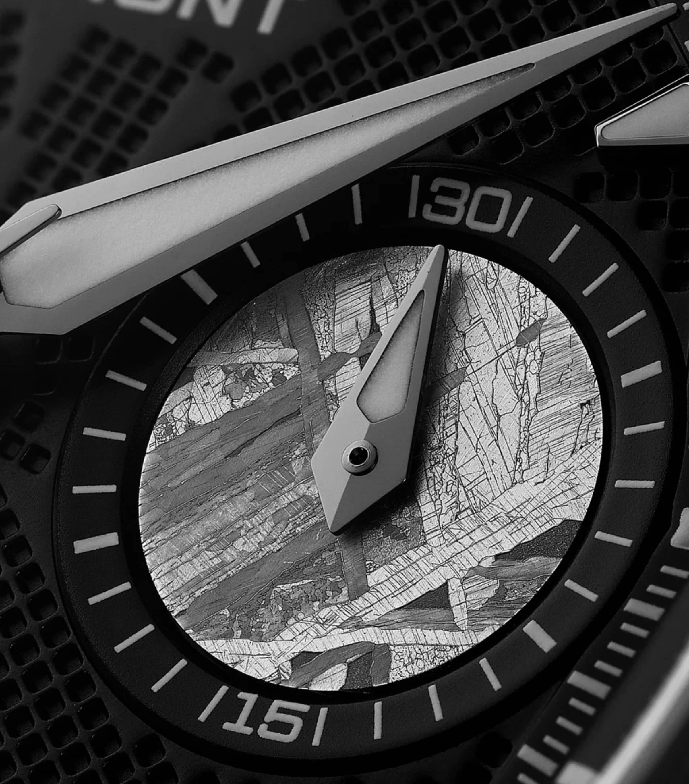 Bremont Stainless Steel Supernova Hawking Chronograph Watch 41mm Black Image 7