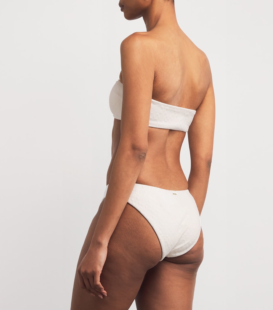 Bandeau Sanra Bikini Top WHITE Image 3