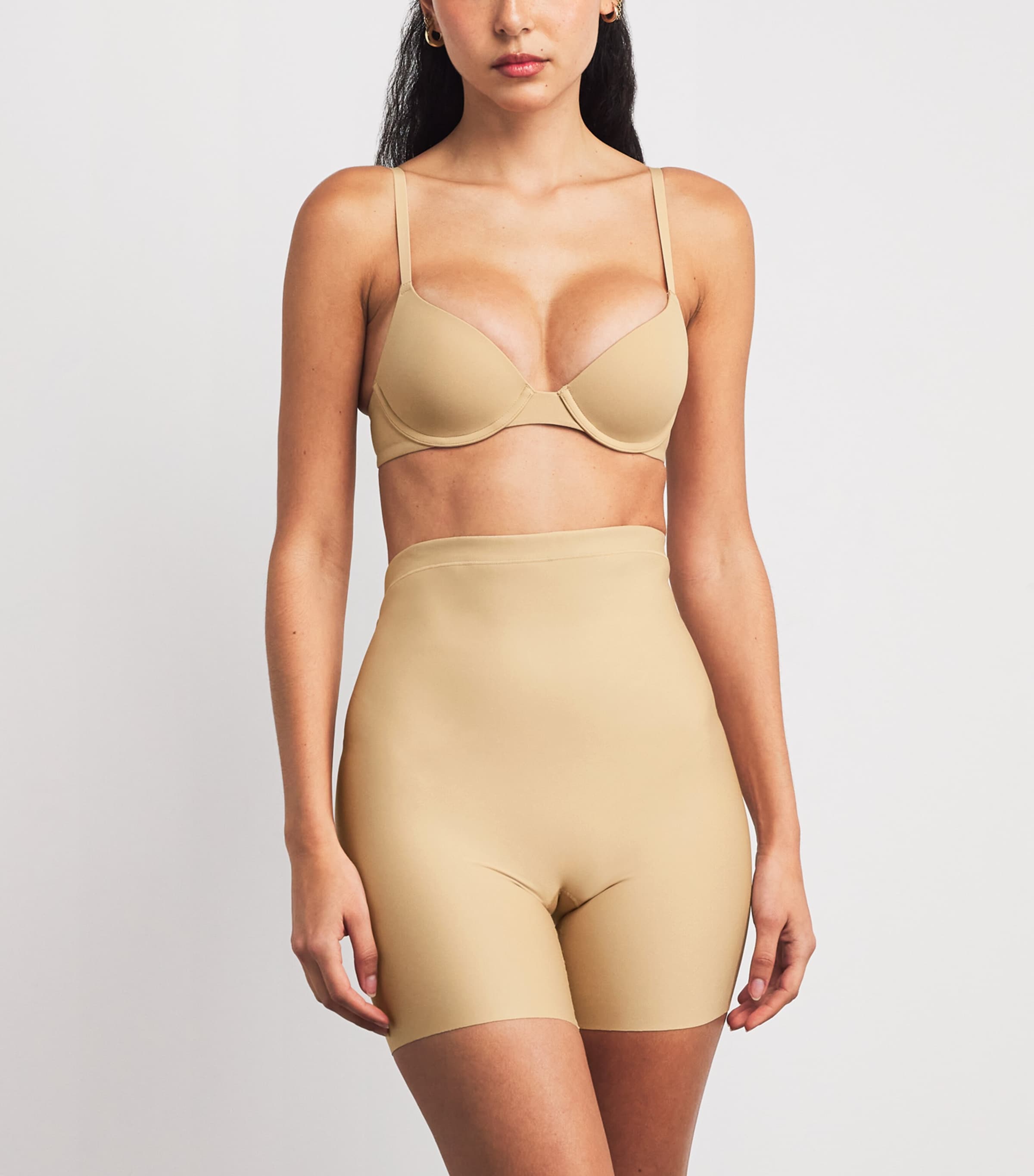 Sheer Sculpt Low-Back Shorts CLAY Image 2