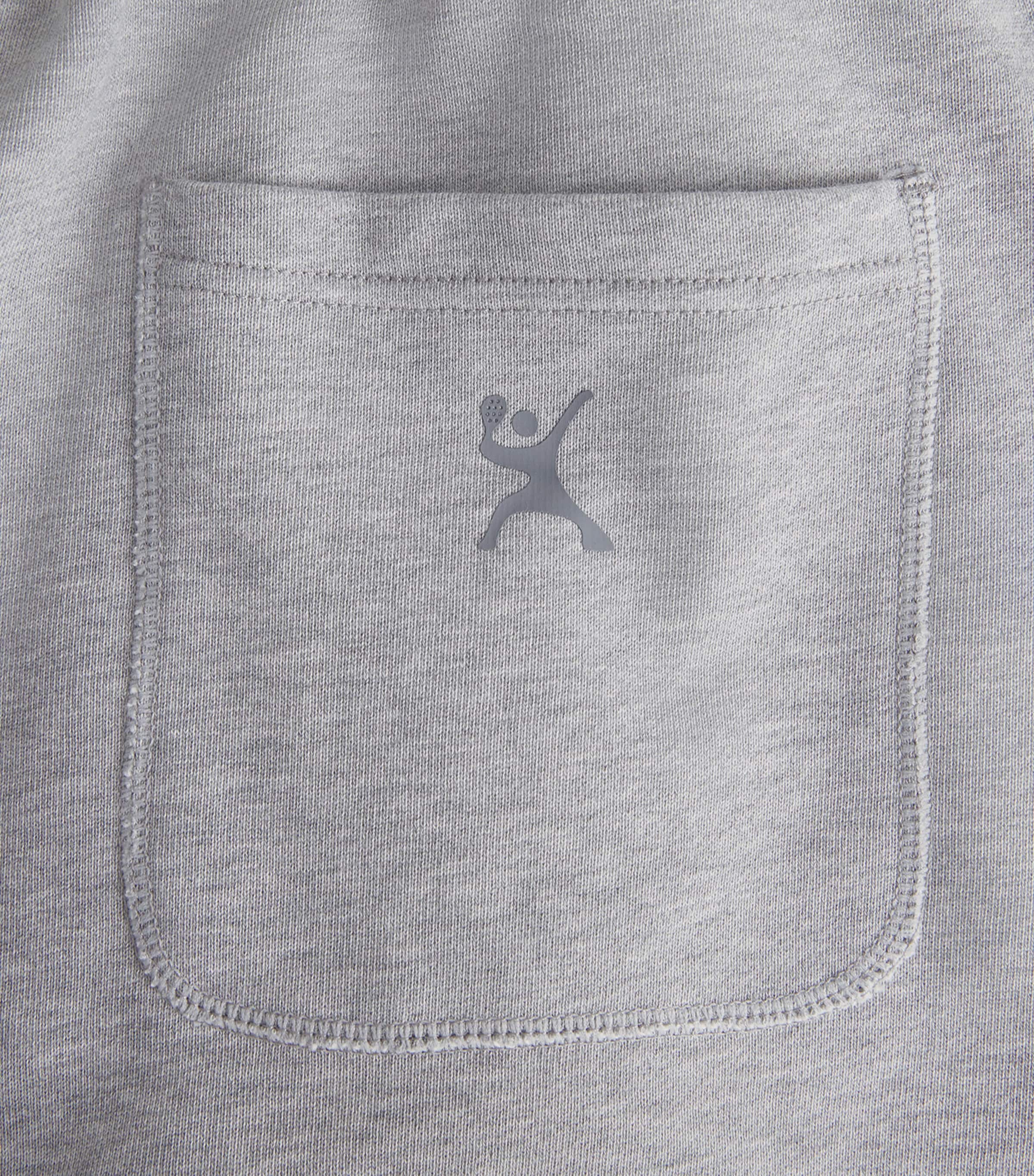 Pulco Studios Mens Relaxed Shorts Grey Marl Image 6