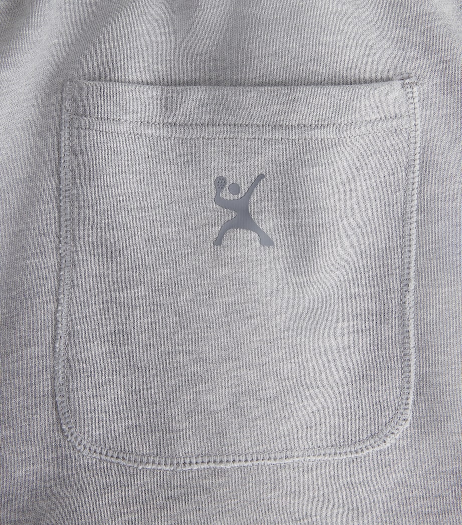 Pulco Studios Mens Relaxed Shorts Grey Marl Image 6