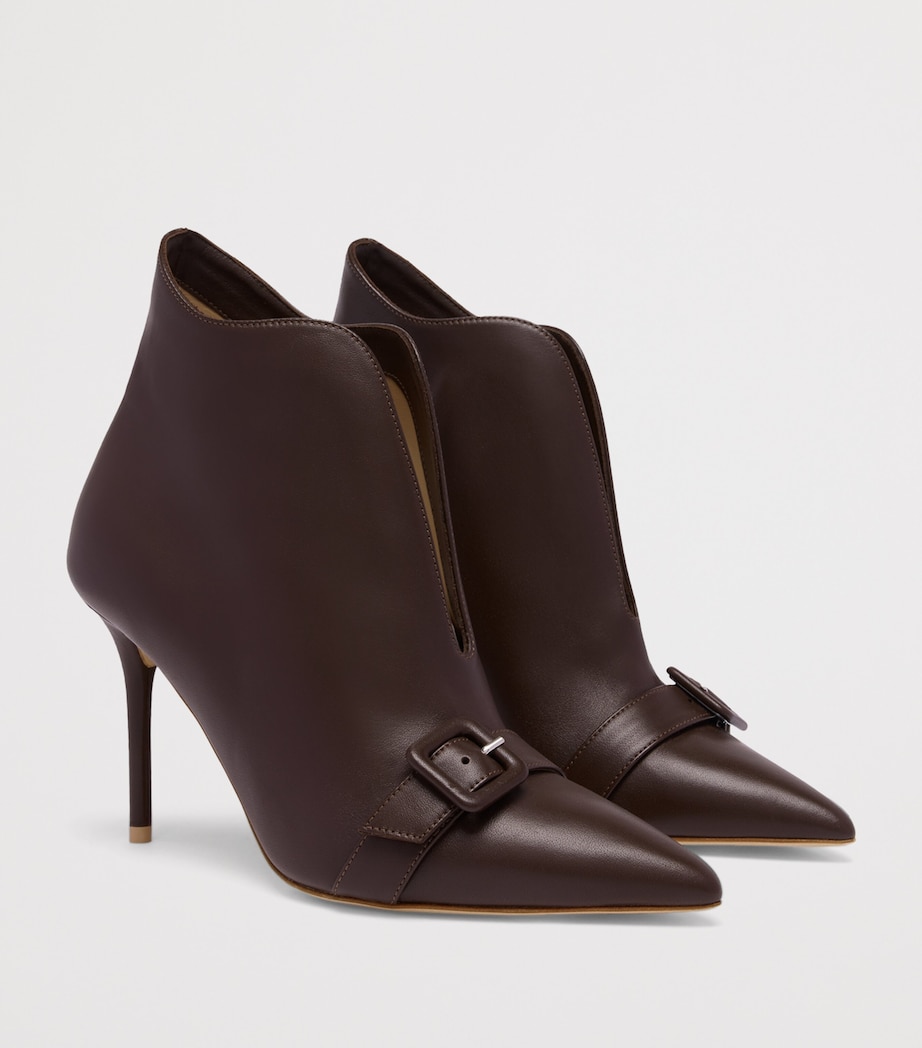 Leather Esther Boots 85 TOBACCO Image 3